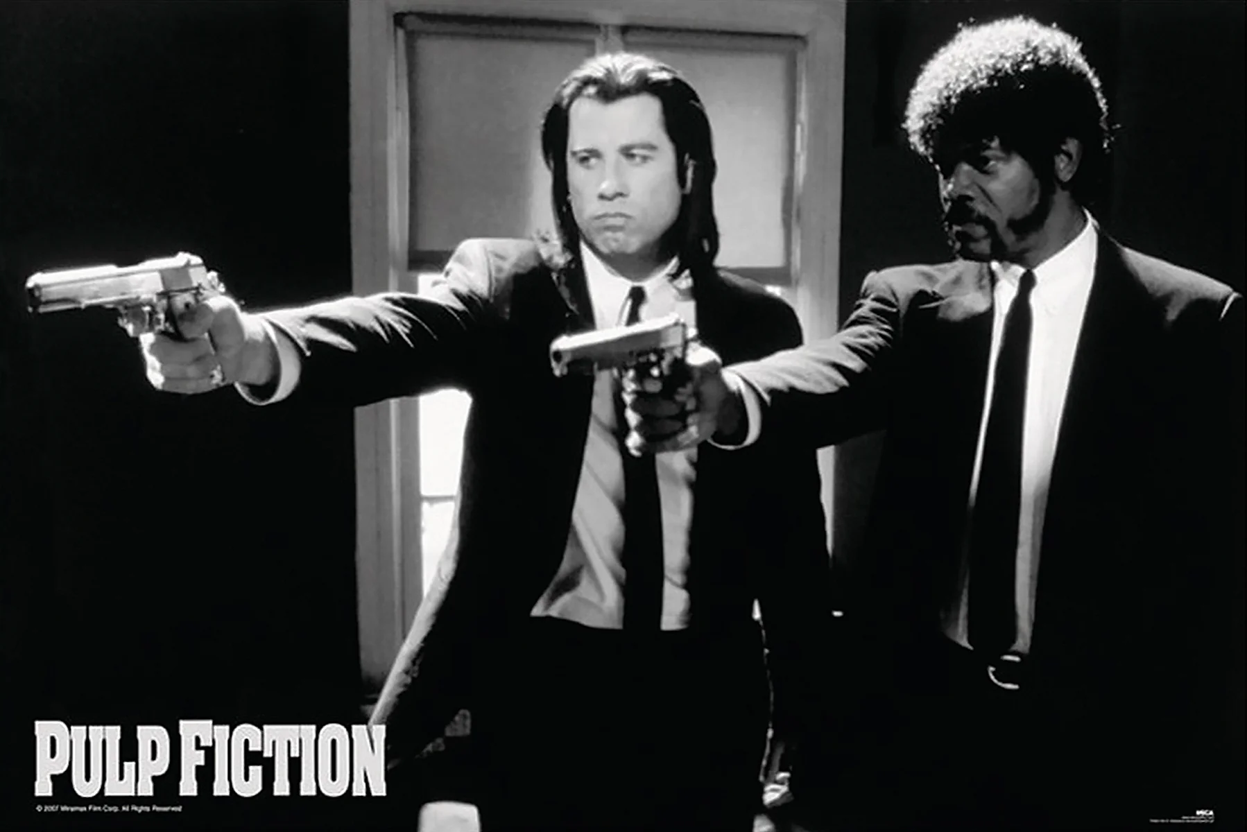 Pulp Fiction Poster 2er-Set Hauptplakat & Guns - Image 3