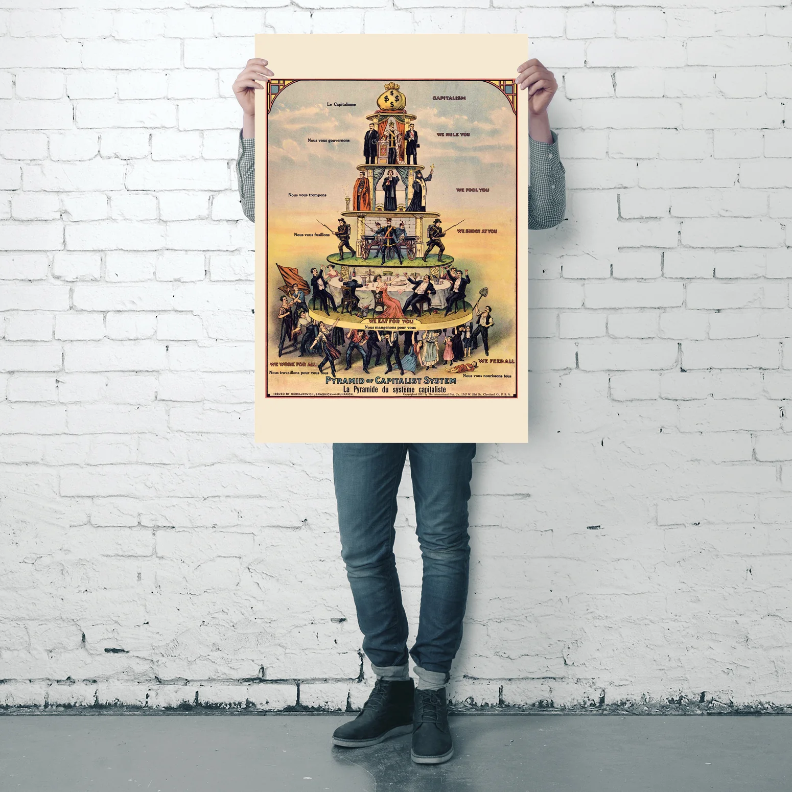Pyramid of Capitalist System Poster - Image 9