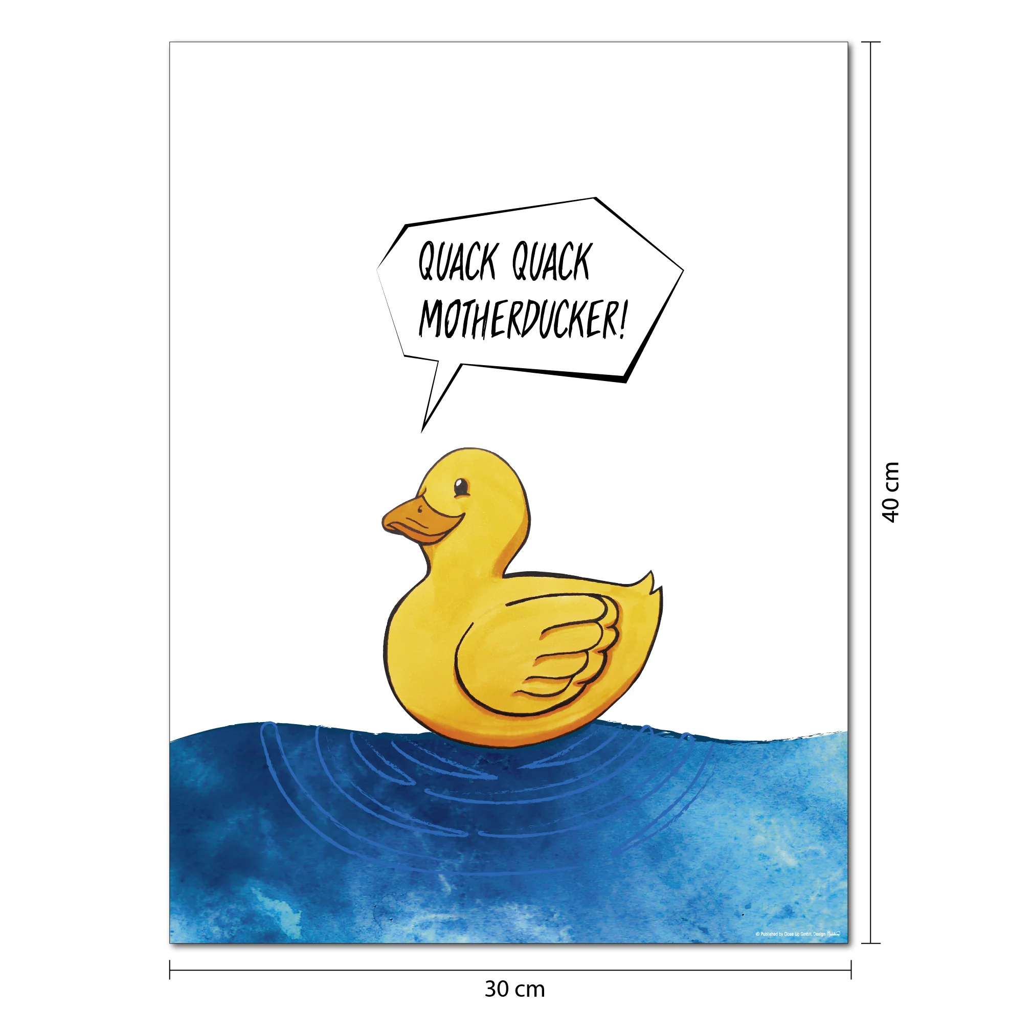 Quack Quack Motherducker! Kunstdruck Madeleine - Image 4