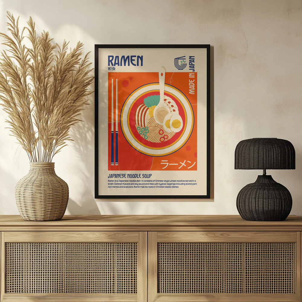 Ramen Japanese Food Print - Image 3