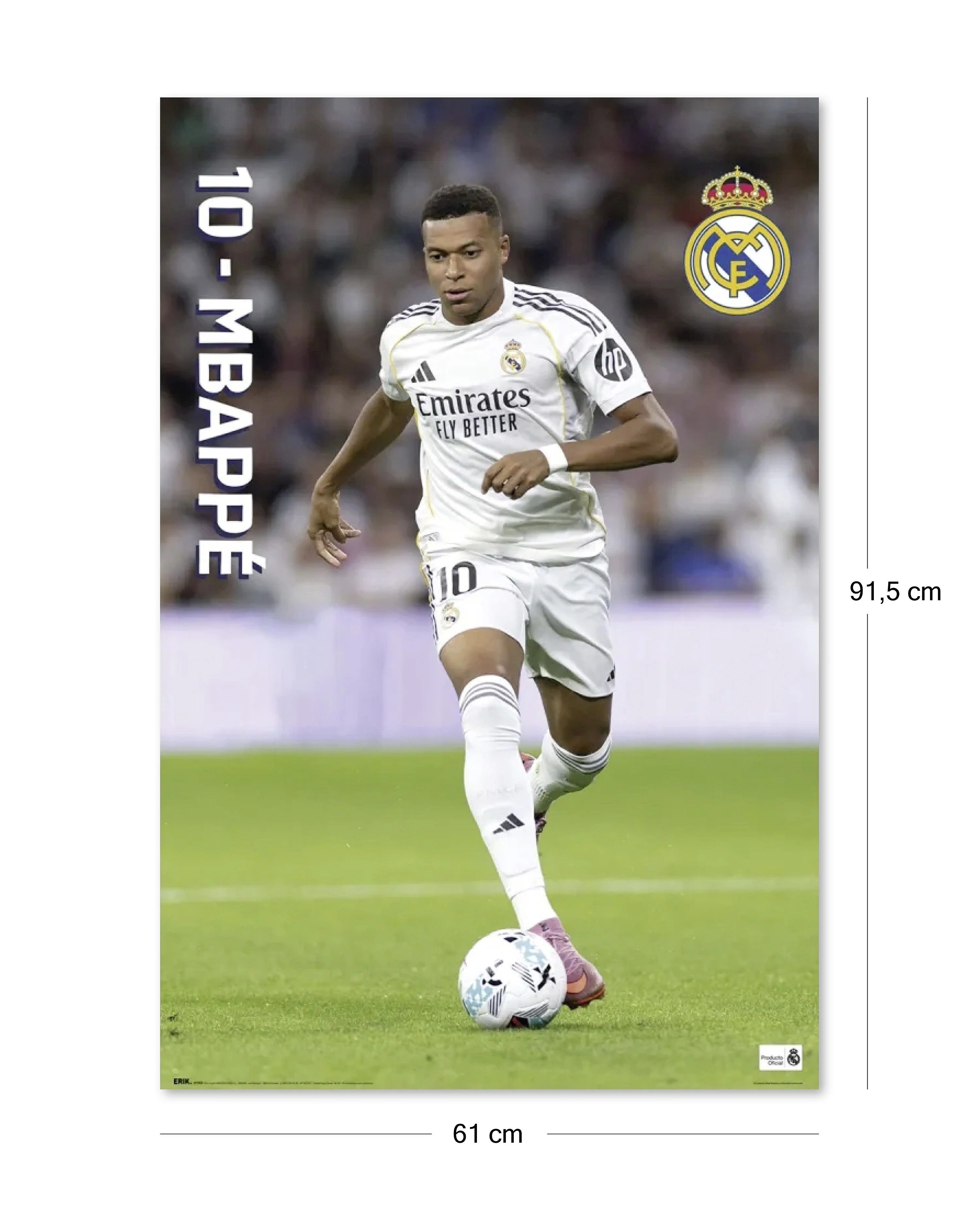 Real Madrid Poster Mbappé - Image 7