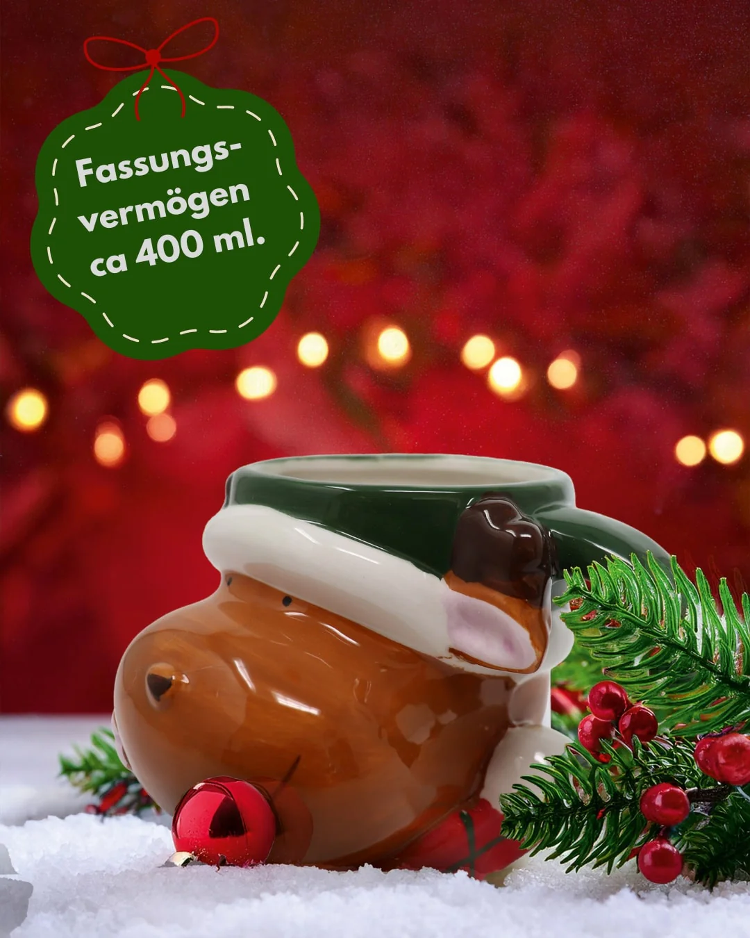 Rentier Tasse 3D - Image 3