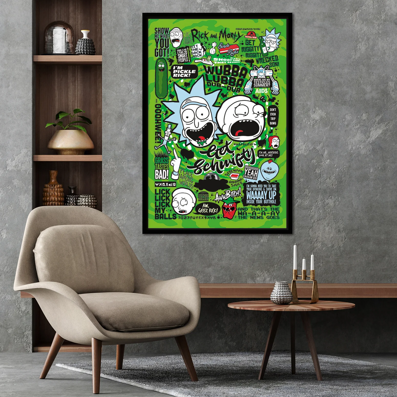 Rick and Morty Poster Quotes 2 - Image 2