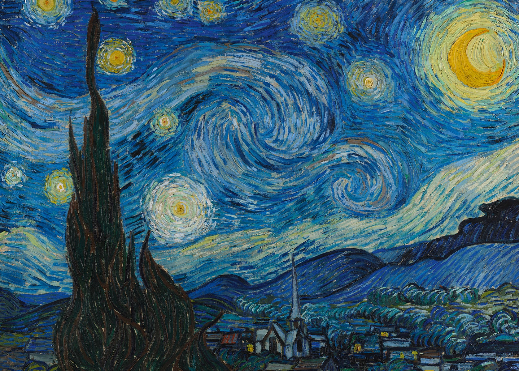 Riesenposter Vincent Van Gogh Kunstdruck The Starry Night