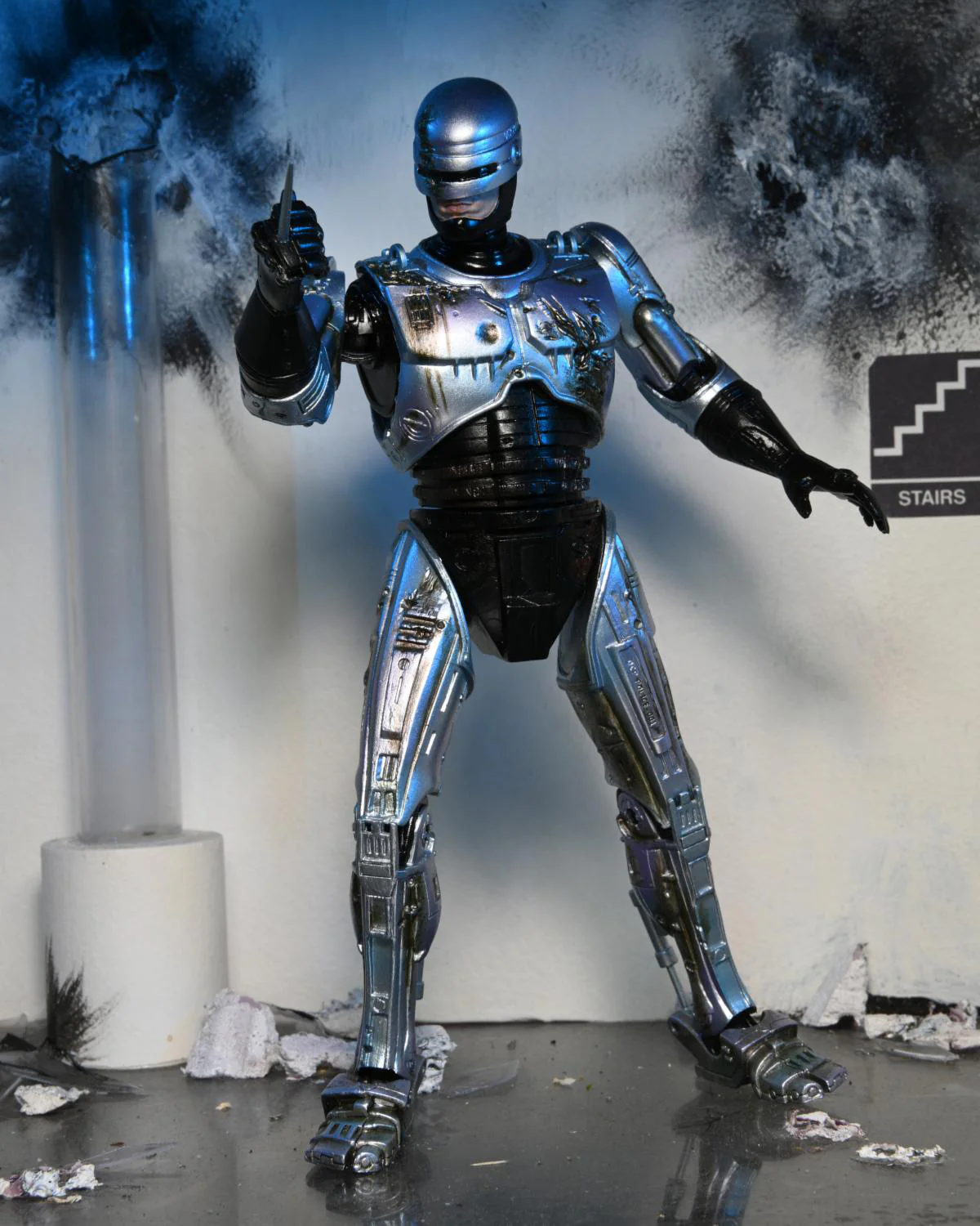 Robocop Actionfigur 7' Scale Ultimate Battle Damaged 1987 - Image 2