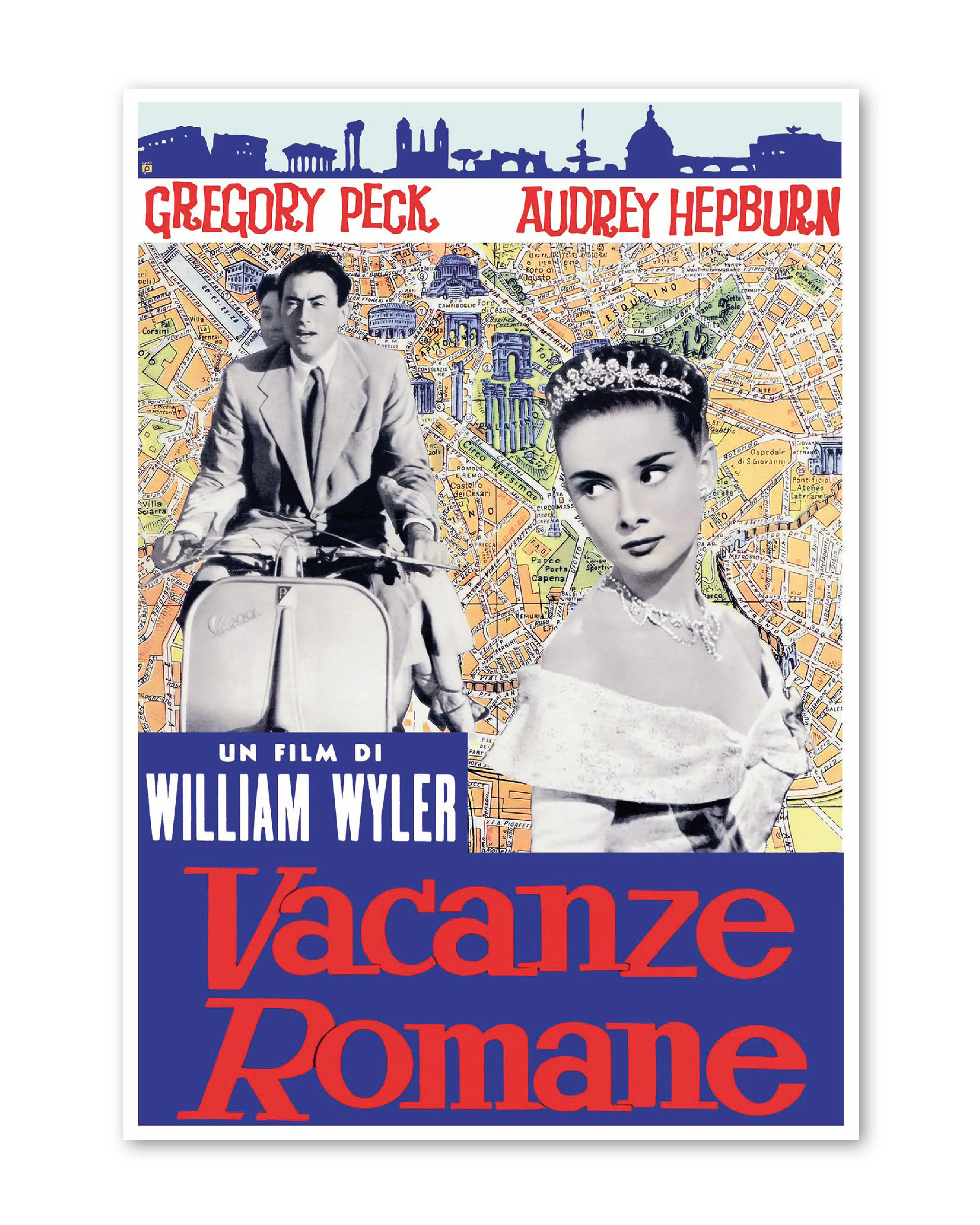 Roman Holidays Poster Vacanze Romane