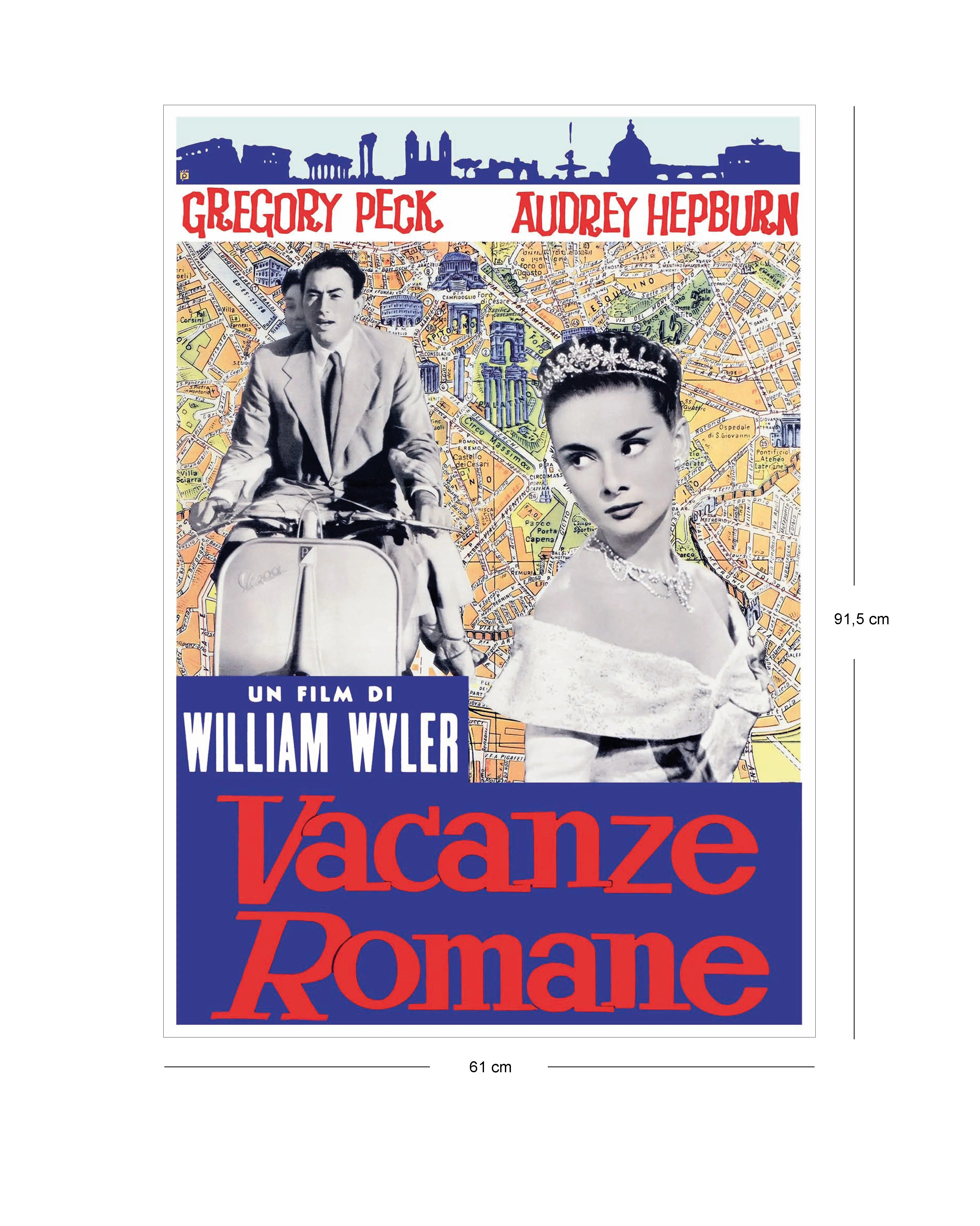 Roman Holidays Poster Vacanze Romane - Image 2