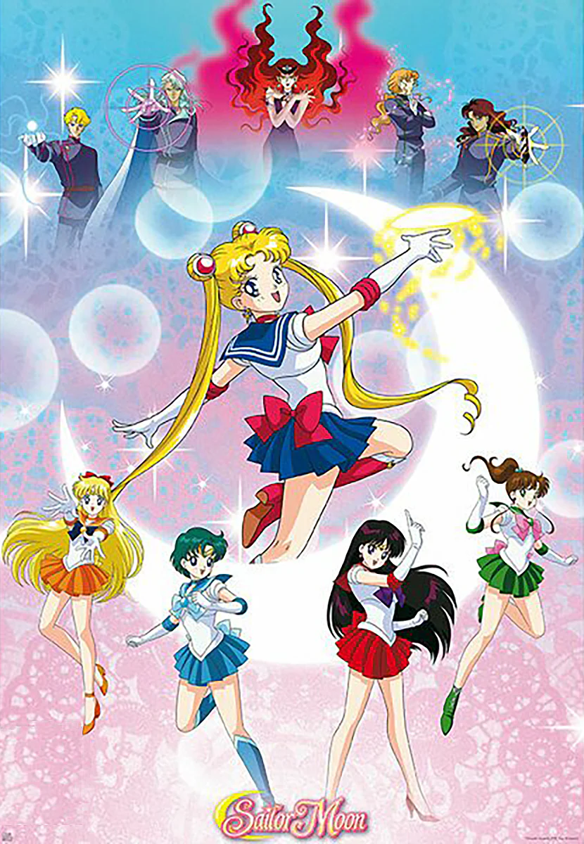 Sailor Moon Poster Moonlight Power