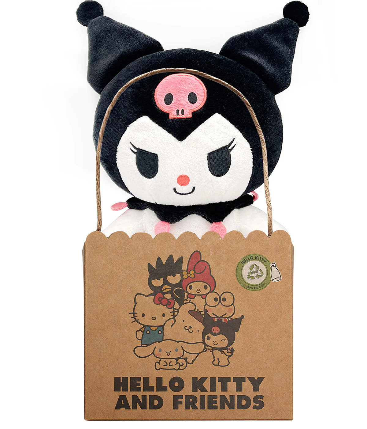 Sanrio - Hello Kitty - Kuromi Eco Edition - Plüschfigur, Höhe 24cm - Image 2