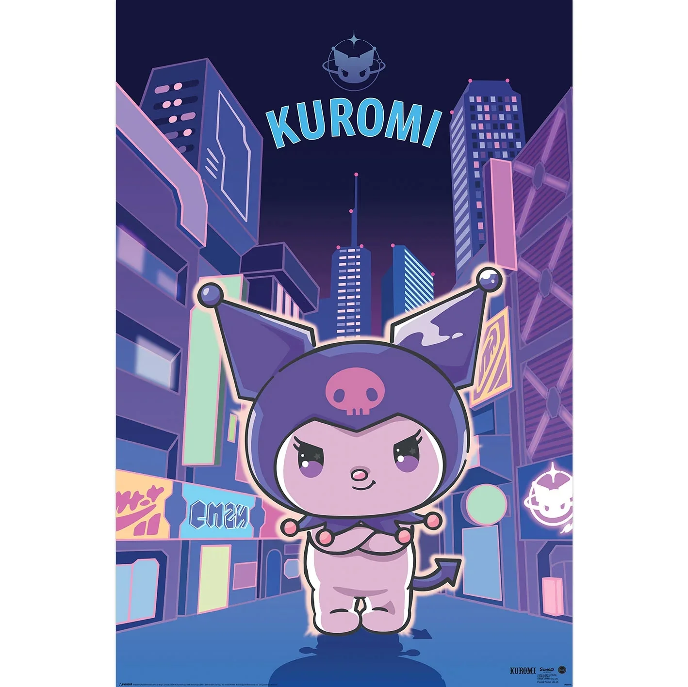 Sanrio My Melody Poster Kuromi Hello Kitty