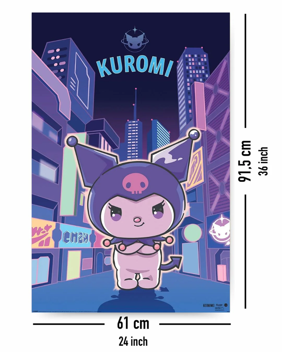 Sanrio My Melody Poster Kuromi Hello Kitty - Image 4