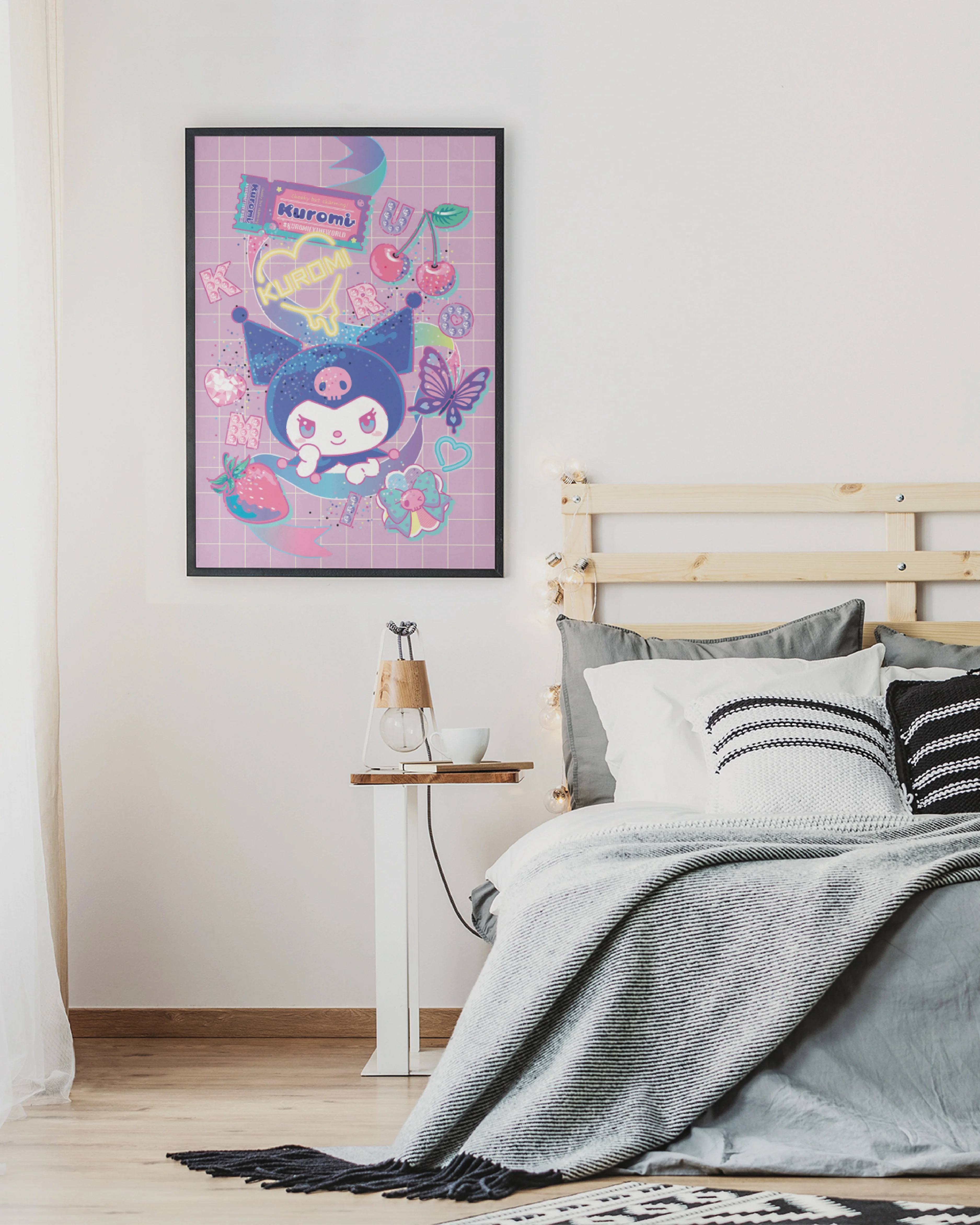 Sanrio Poster  - Kuromi Mood Hello Kitty - Image 3