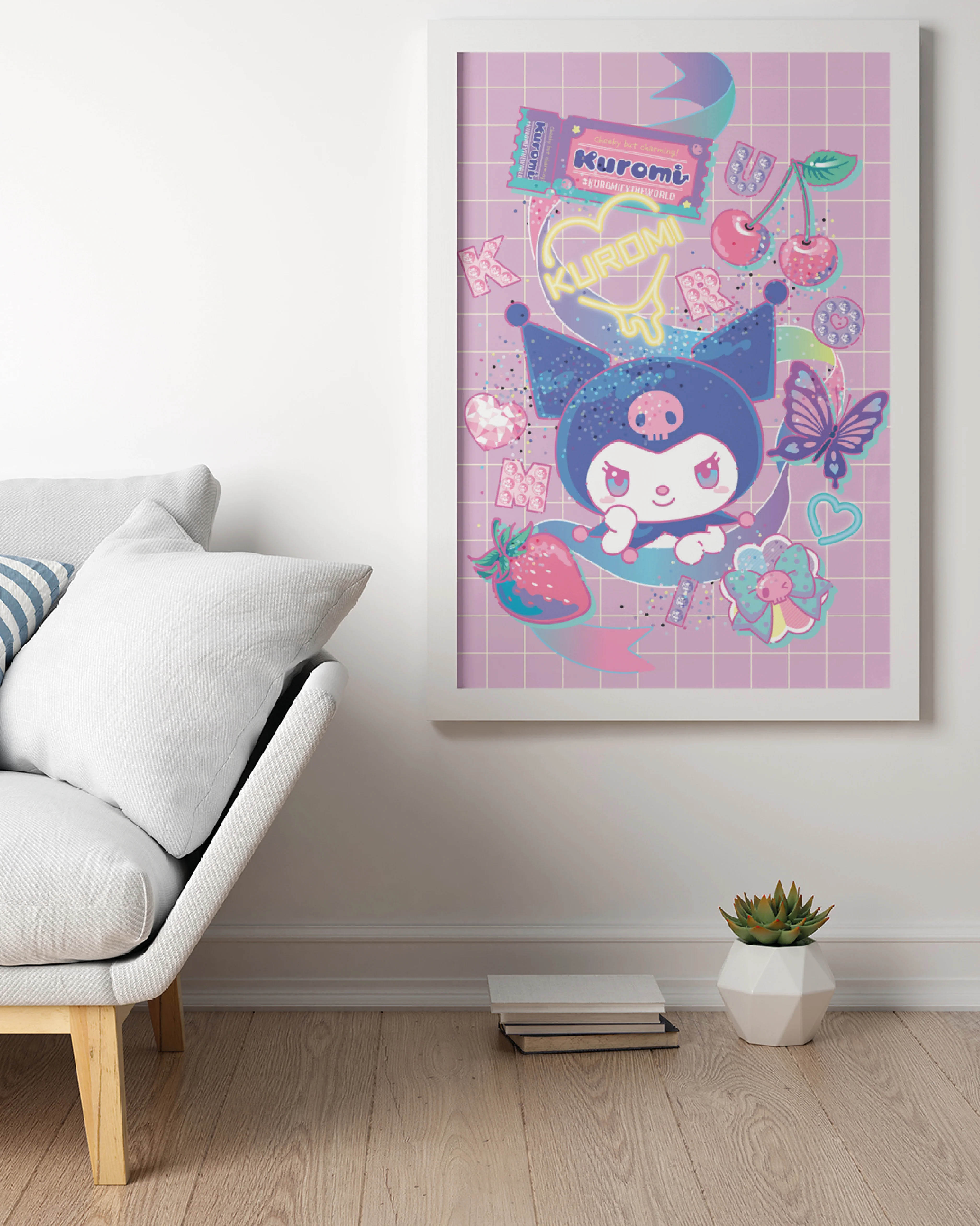 Sanrio Poster  - Kuromi Mood Hello Kitty - Image 5