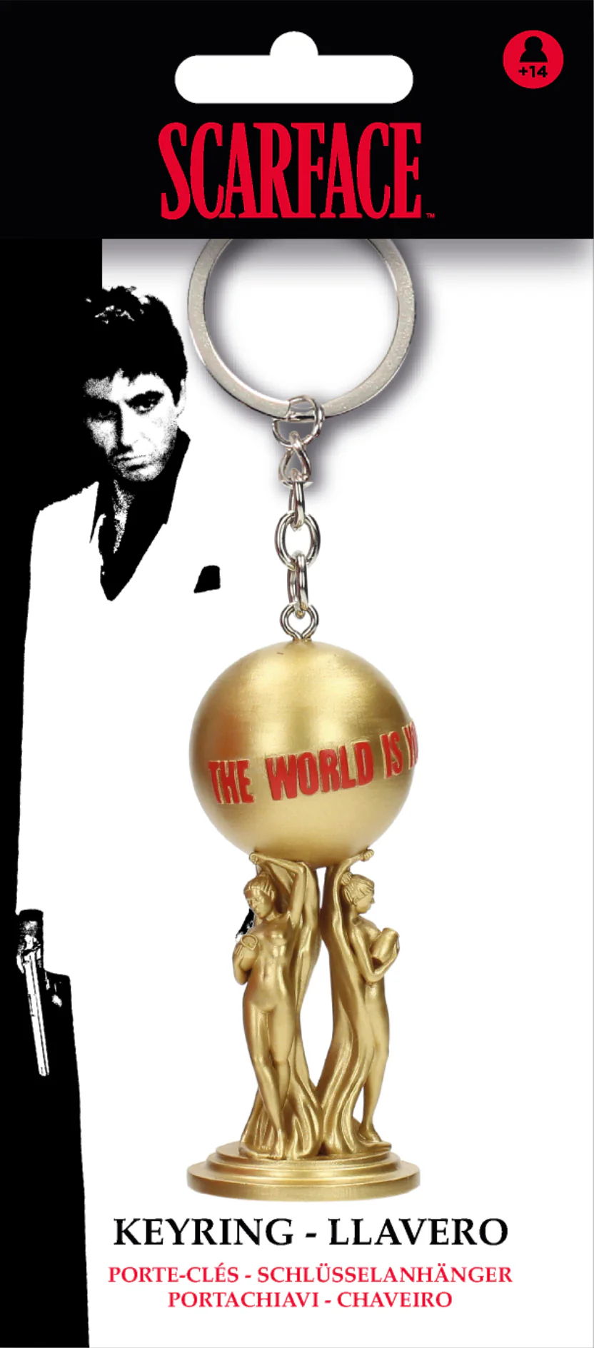 Scarface 3D Schlüsselanhänger The World is Yours - Image 3