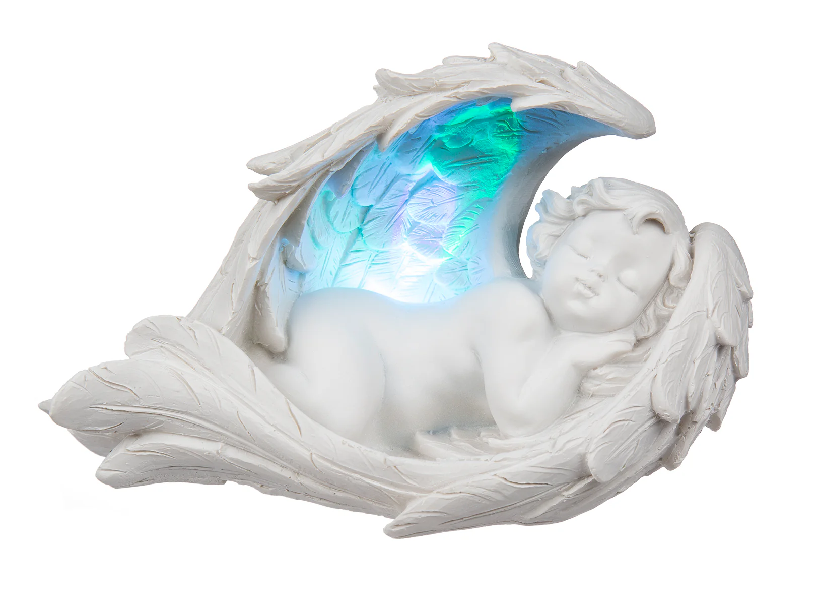 Schlafender Engel LED Leuchte Flügel mit Farbwechselfunktion - Image 3