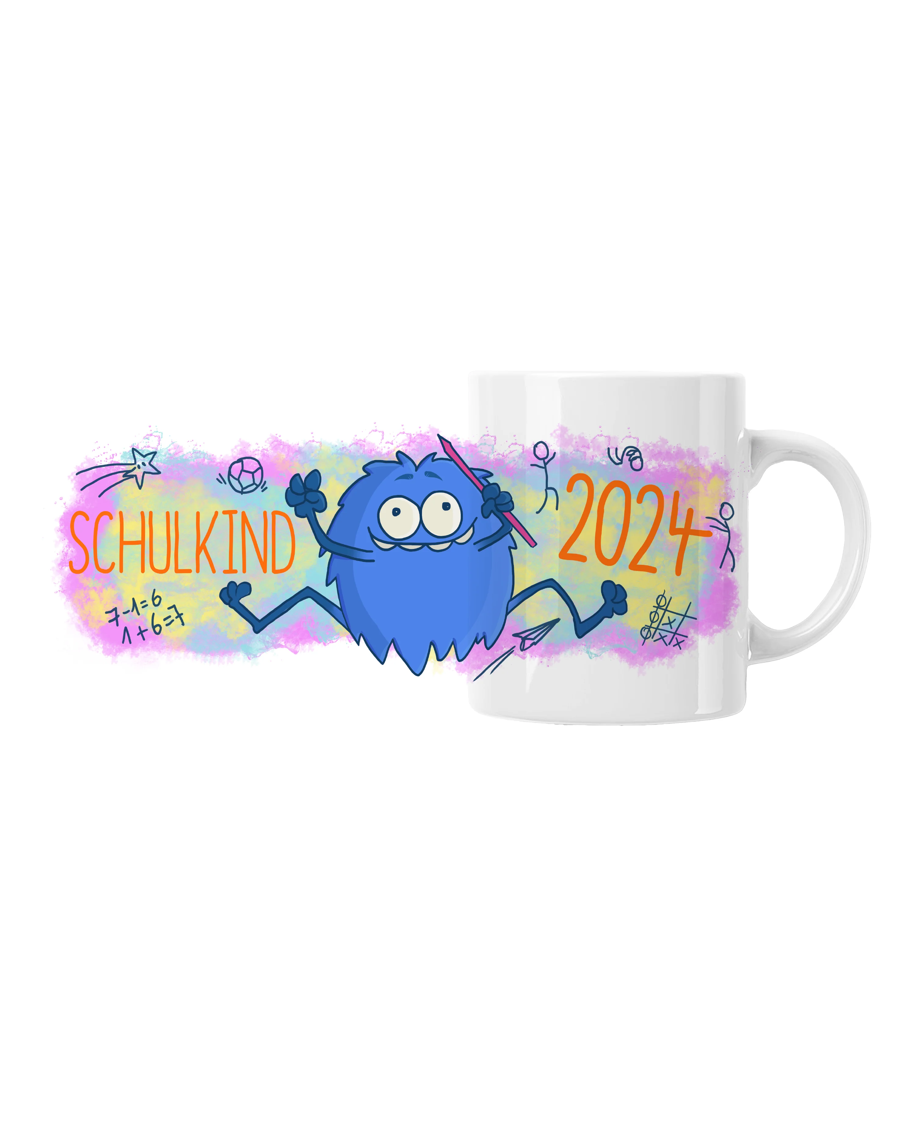 Schulkind 2024 Tasse - Für die Einschulung & Erstklässler - Image 2