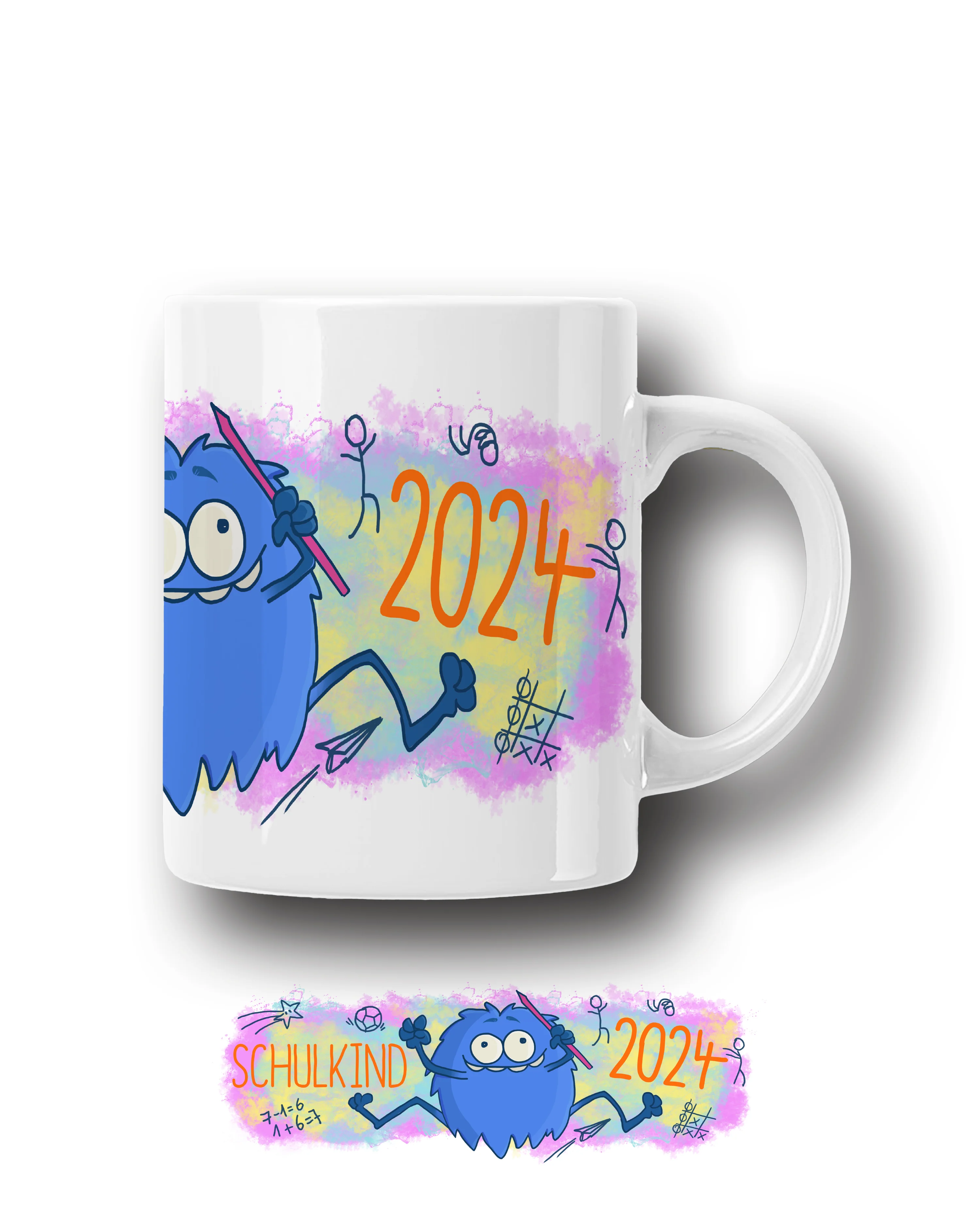 Schulkind 2024 Tasse - Für die Einschulung & Erstklässler - Image 6