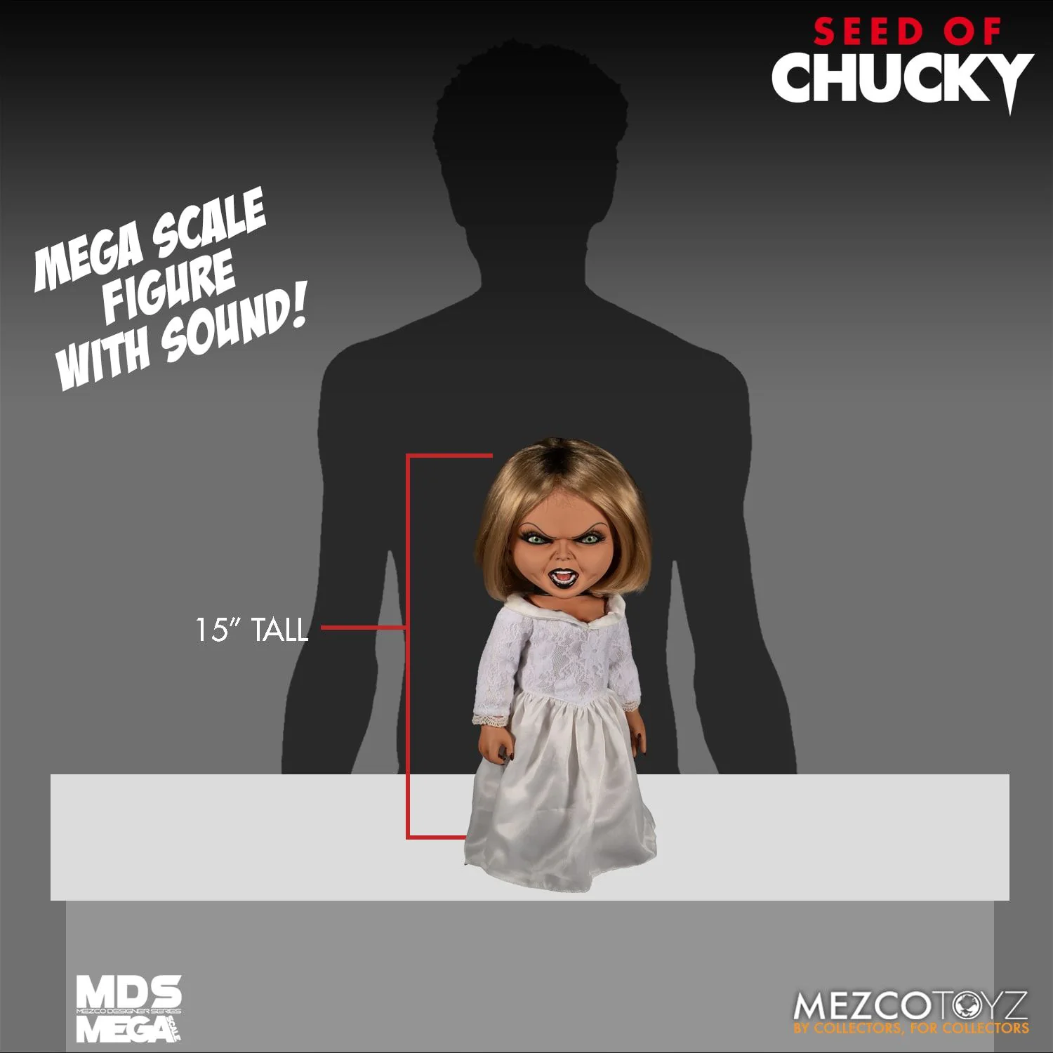 Seed of Chucky Puppe 15' Talking Tiffany - Image 7