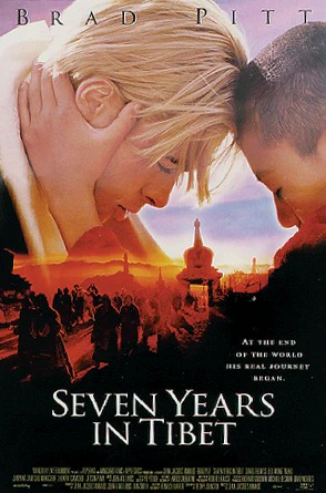 Postkarte Seven Years in Tibet