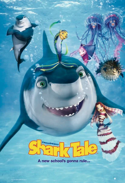 Postkarte Shark Tale