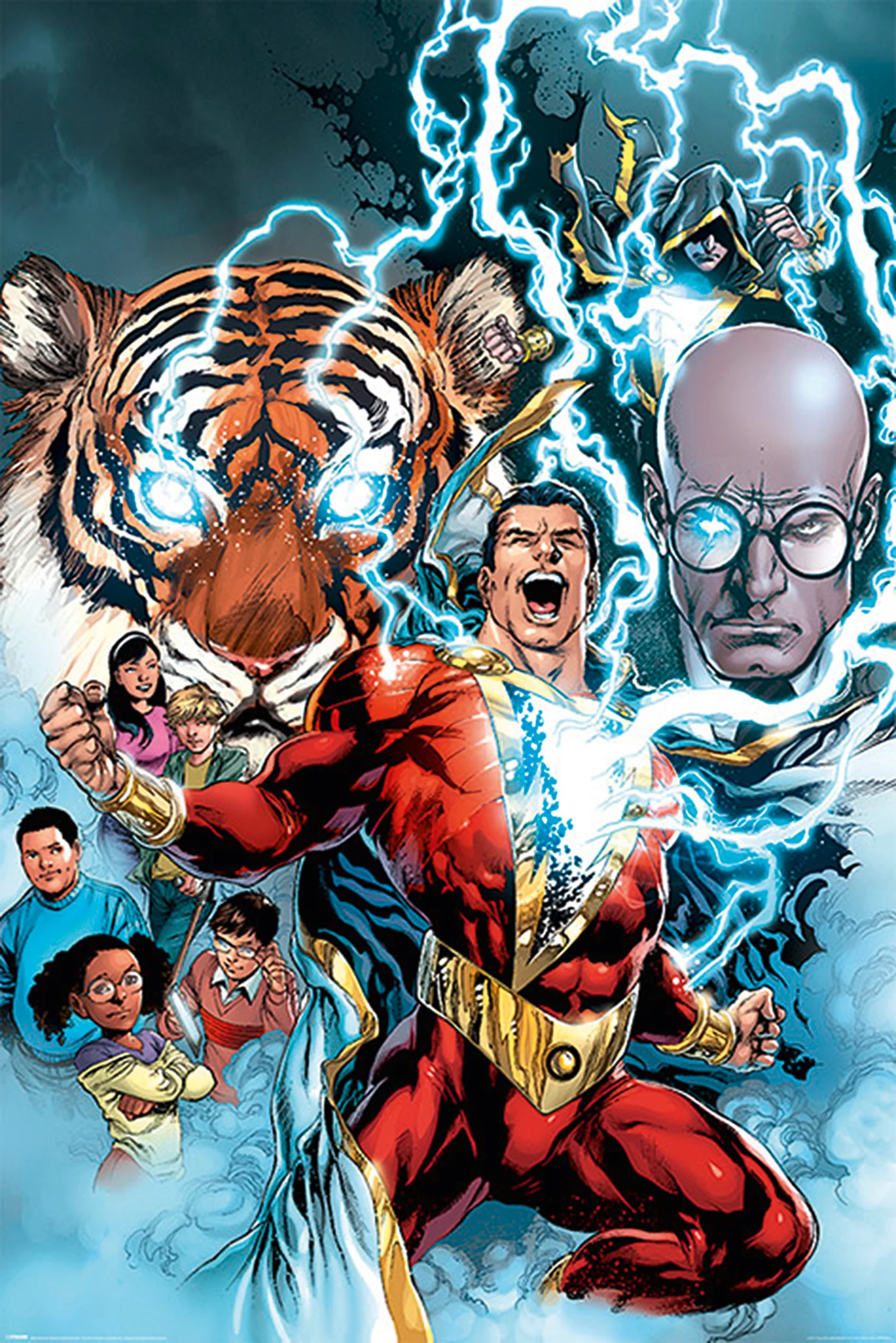Shazam Poster The Power of Shazam