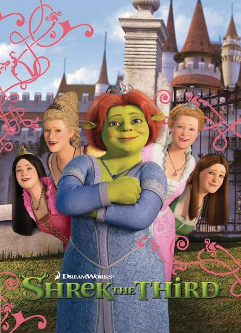 Postkarte Shrek 3