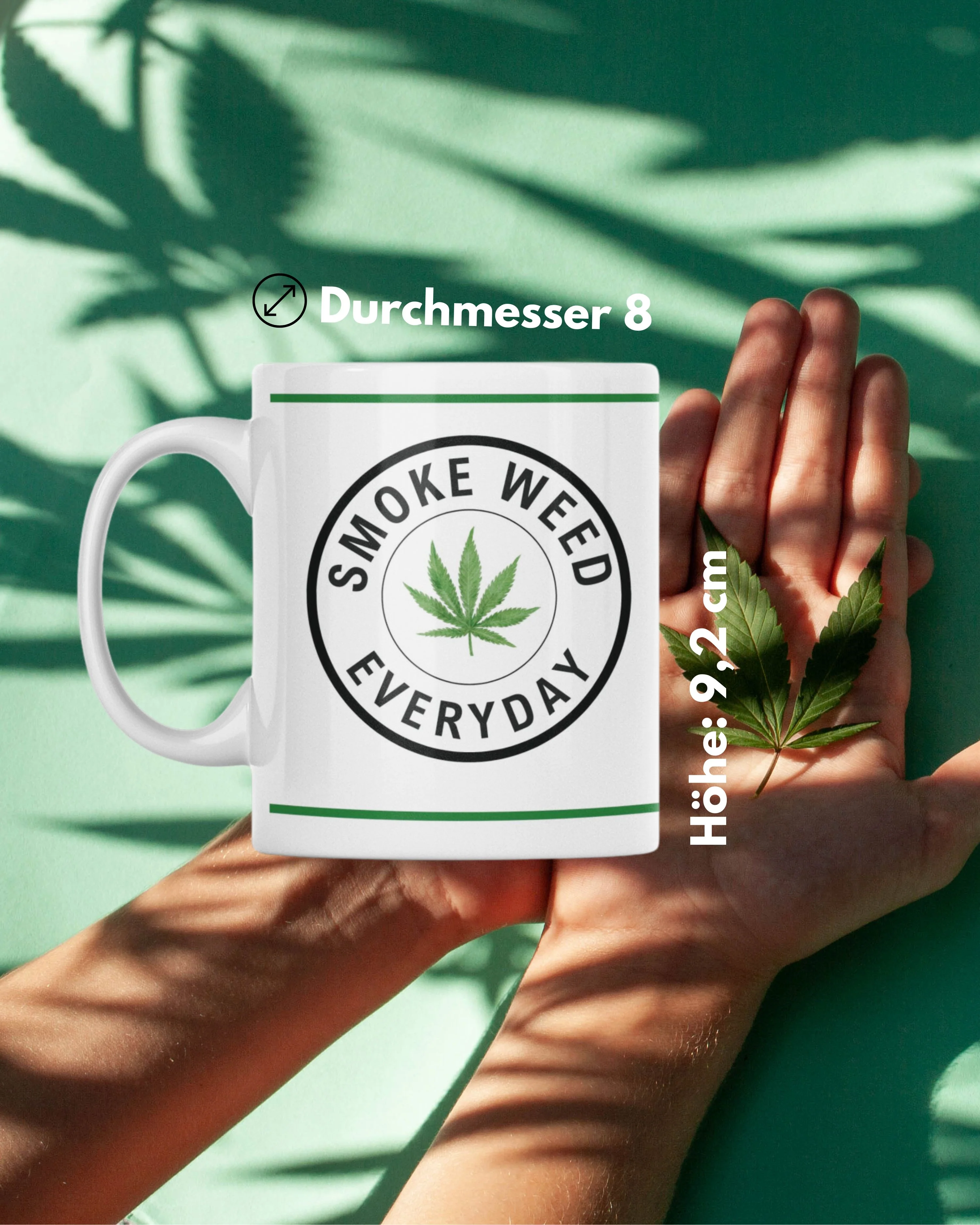 Smoke Weed Everyday Tasse - Image 3
