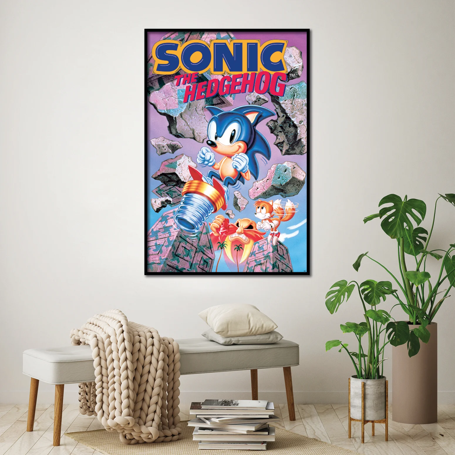 Sonic the Hedgehog Poster Break Through Rocks - Image 2