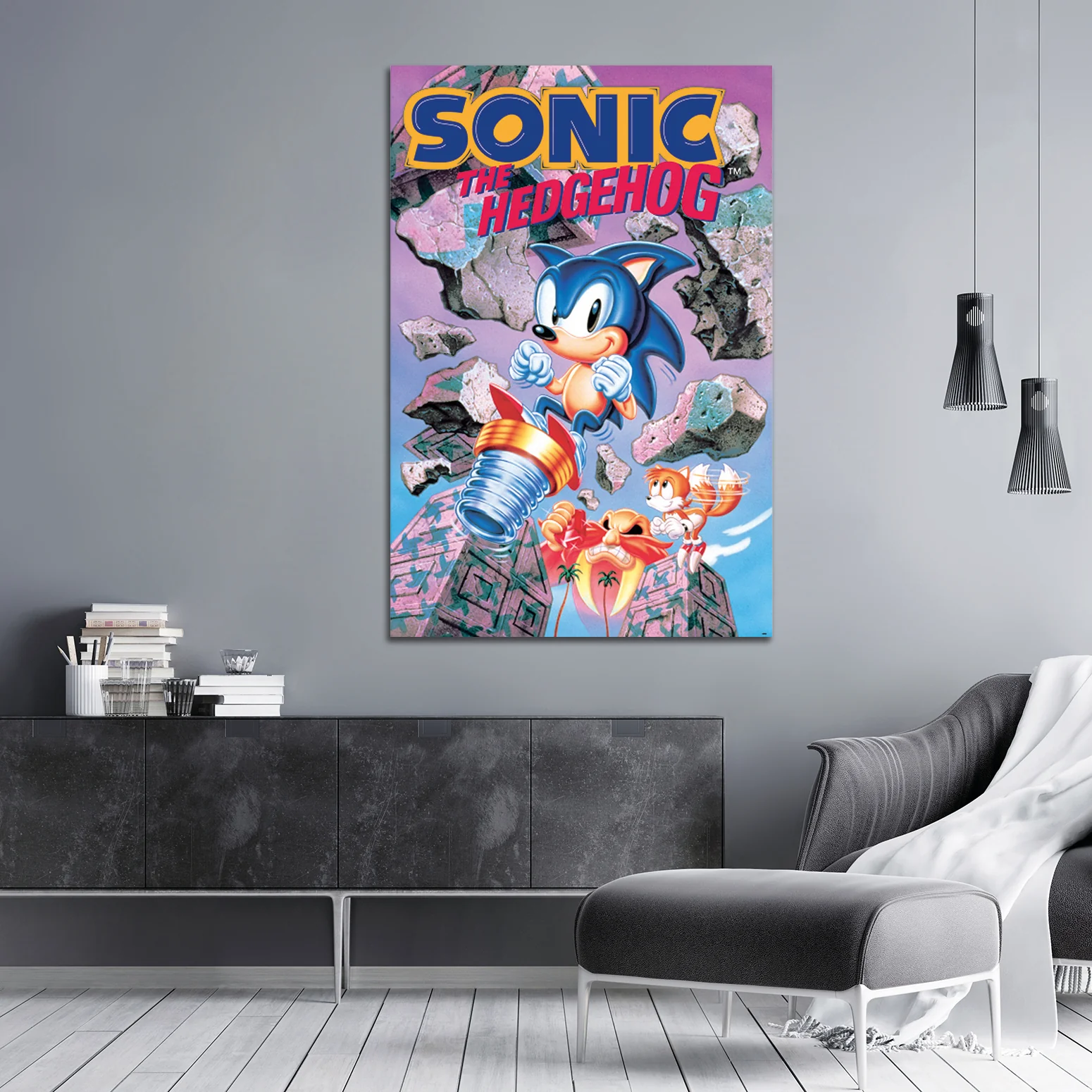 Sonic the Hedgehog Poster Break Through Rocks - Image 3