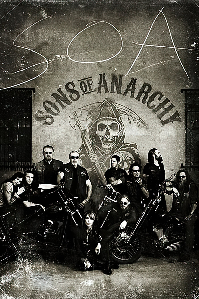 Sons of Anarchy Poster Vintage - Image 6
