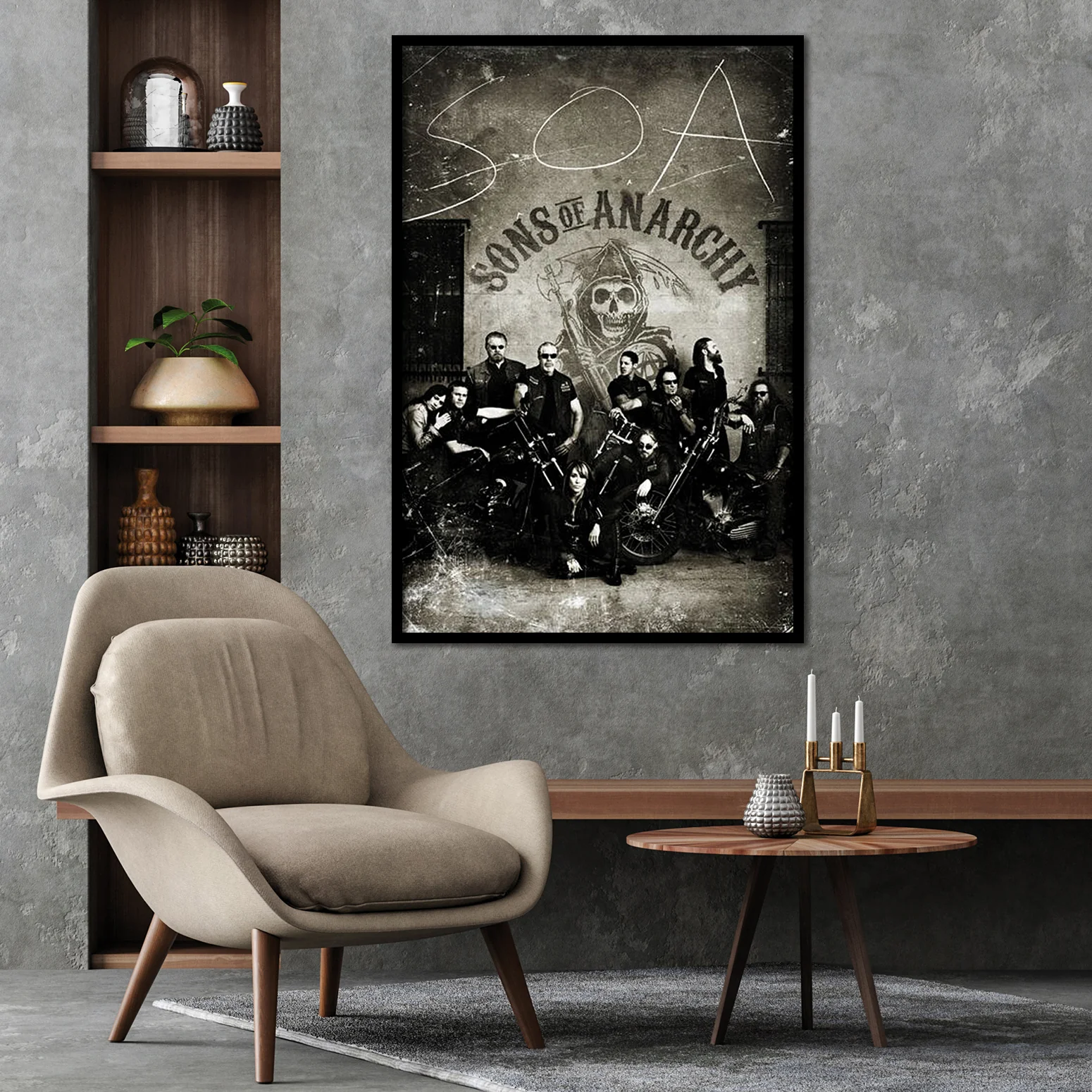 Sons of Anarchy Poster Vintage - Image 7