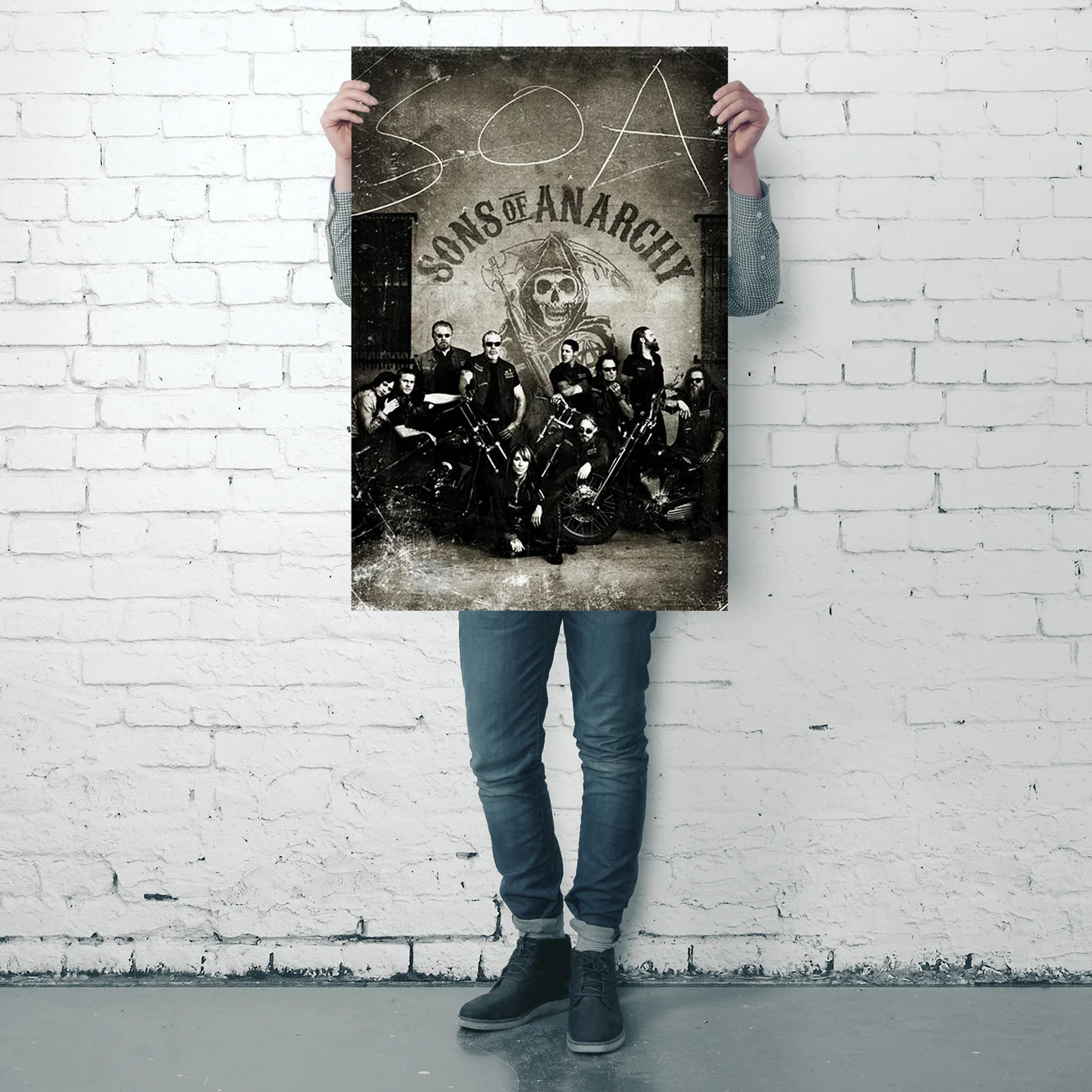 Sons of Anarchy Poster Vintage - Image 9