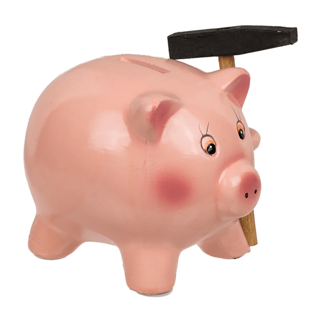 Spardose Schwein mit Hammer - Image 3