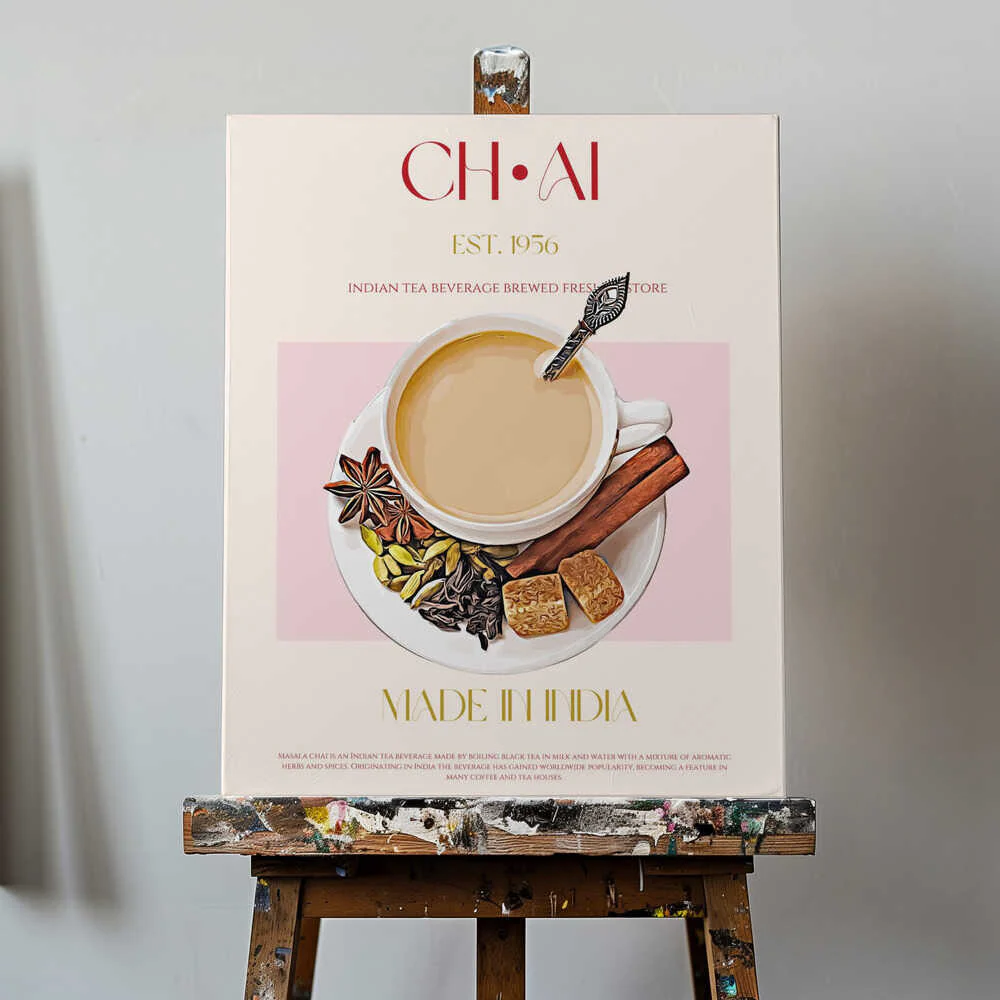 Chai Tea Poster - "Spice & Warmth" - Image 4