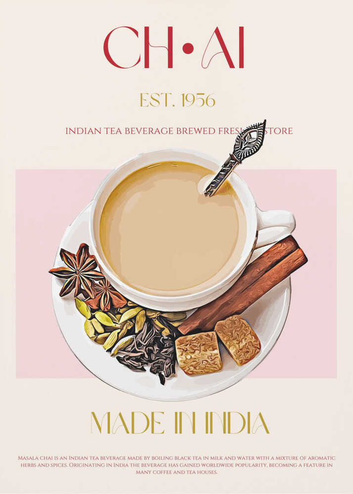 Chai Tea Poster - "Spice & Warmth" - Image 7