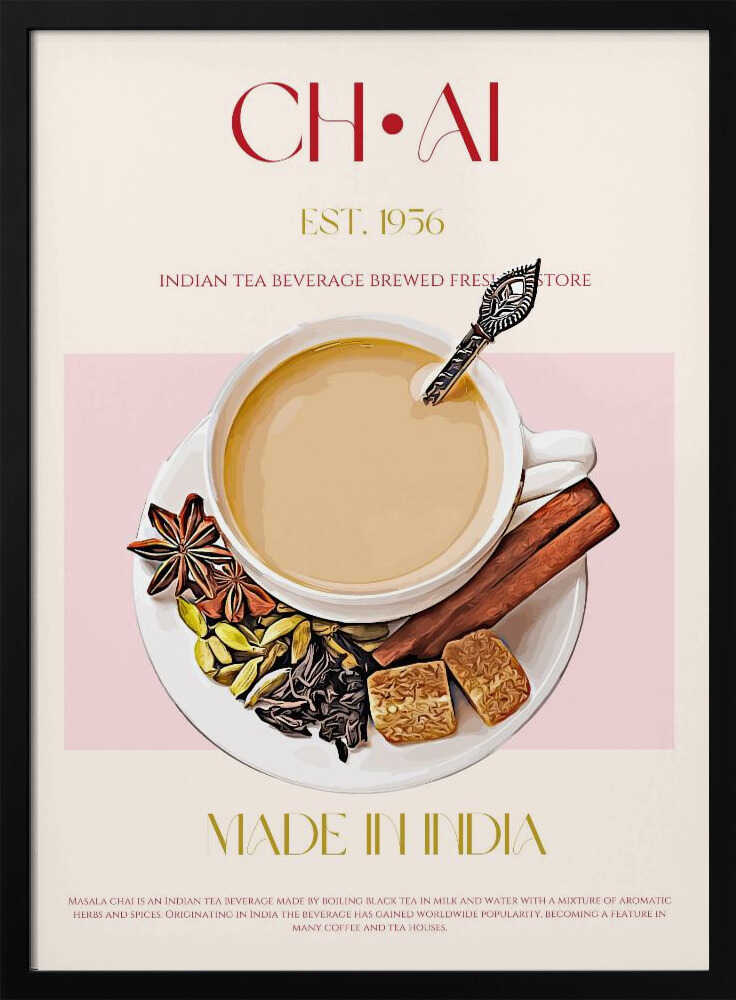 Chai Tea Poster - "Spice & Warmth" - Image 8