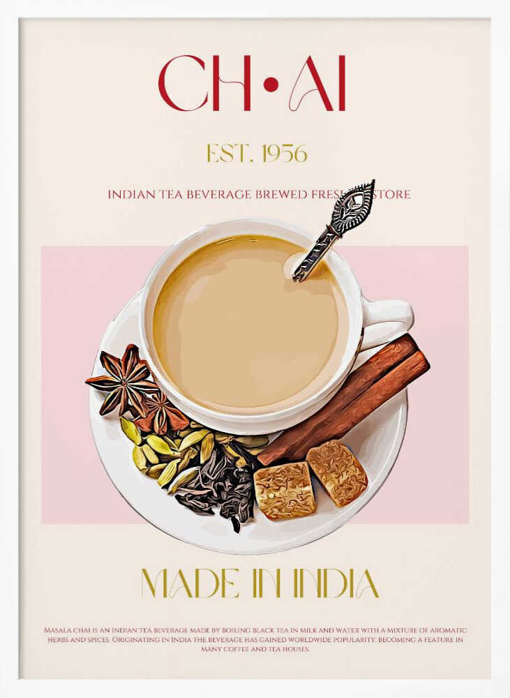 Chai Tea Poster - "Spice & Warmth" - Image 9