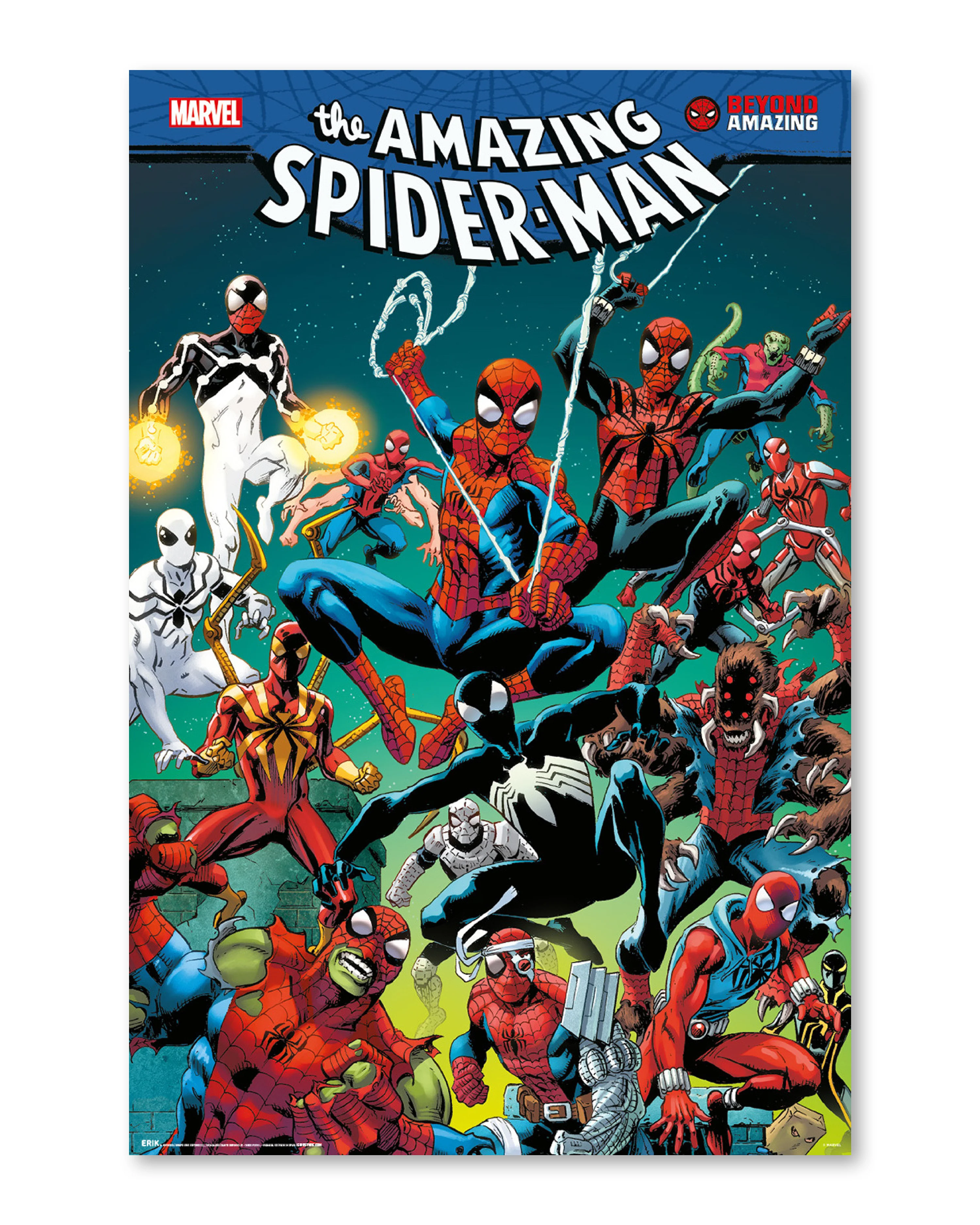 Spider-Man Poster Marvel Collage