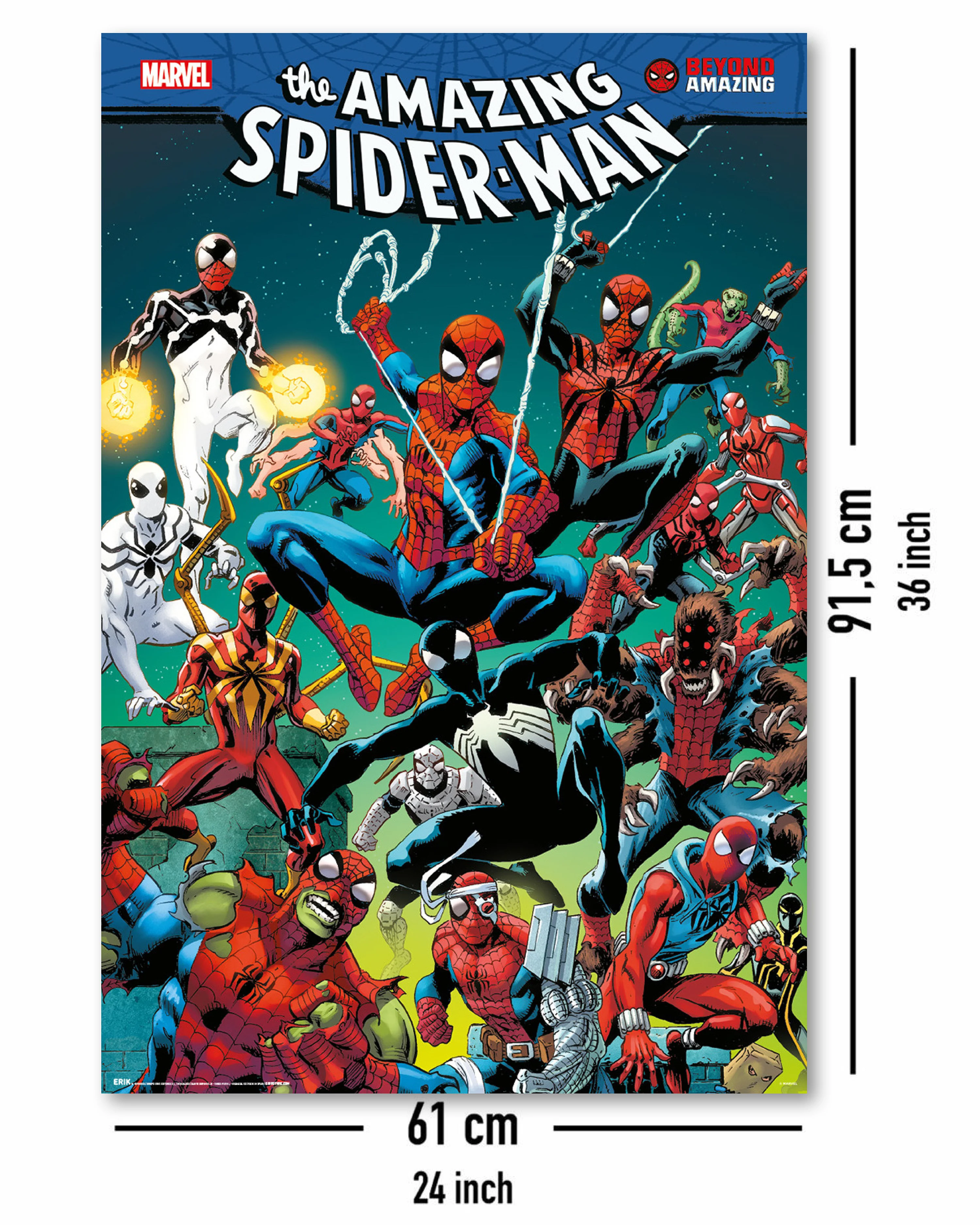Spider-Man Poster Marvel Collage - Image 4