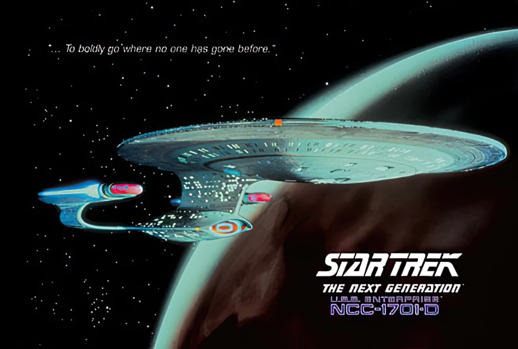 Star Trek Poster USS Enterprise (1701-D) - Image 2