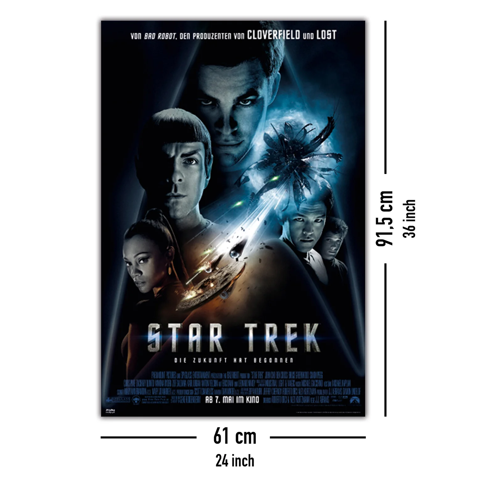 Star Trek XI The Future Begins Poster - Image 5