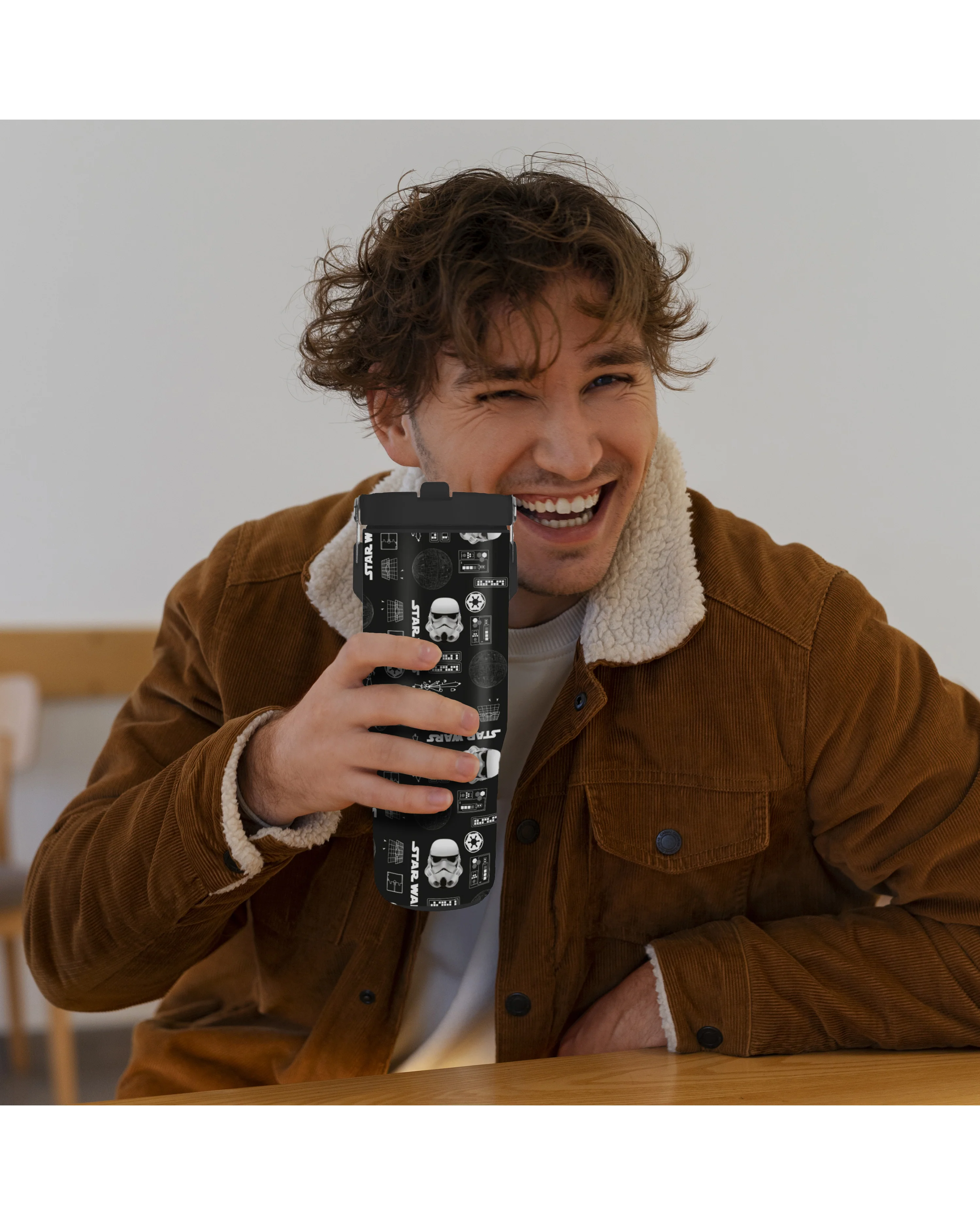 Star Wars 30 oz Tumbler mit Griff & Flip-Strohhalm 0,85l - Image 3