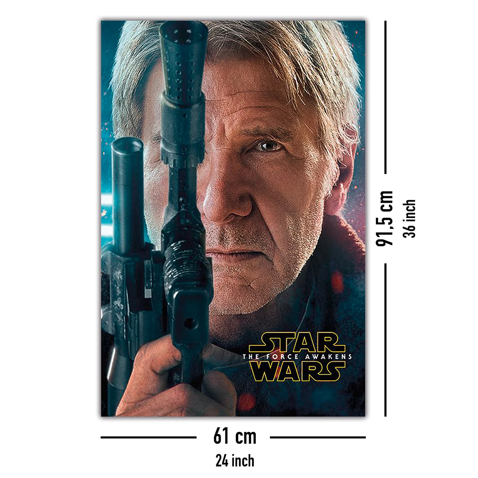 Star Wars Episode 7 Poster Han Solo - Image 5