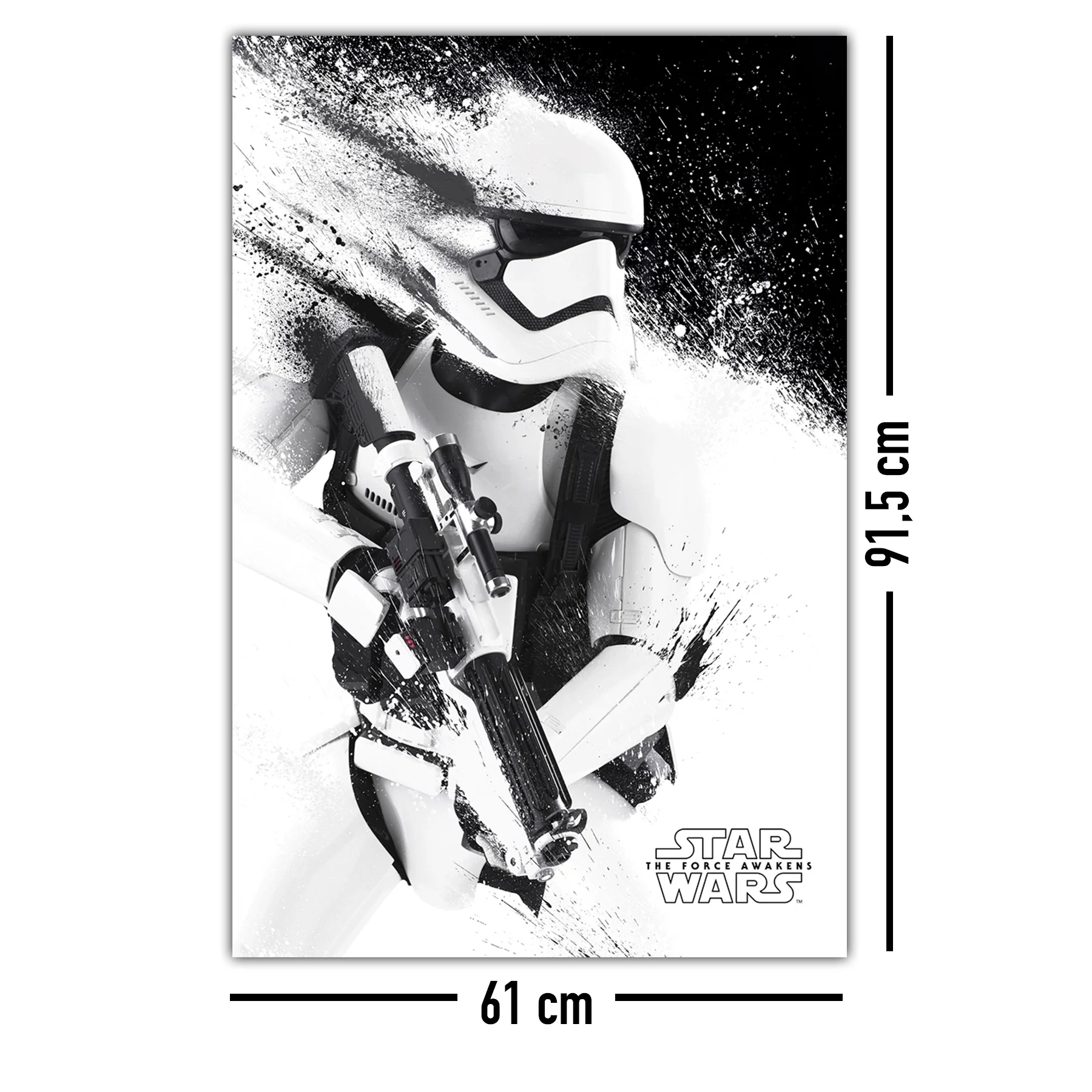 Star Wars: Episode 7 Poster Stormtrooper Paint - Image 4