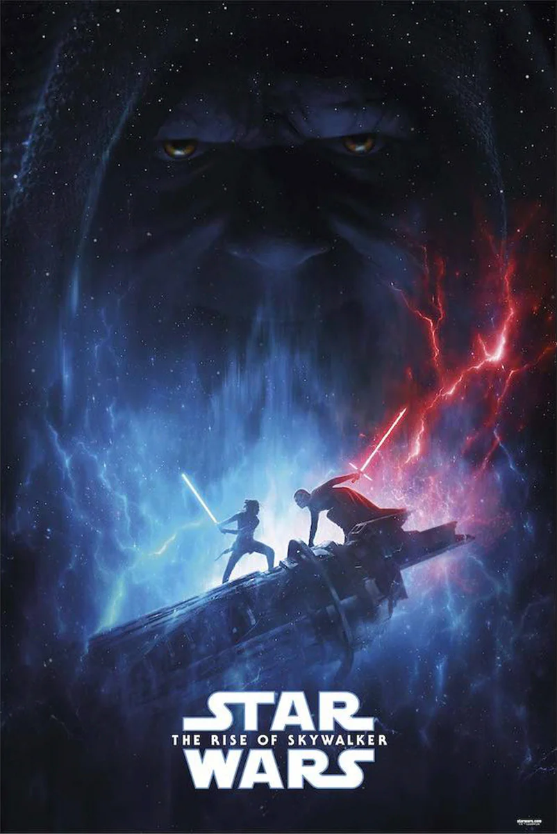 Star Wars Episode 9 Poster The Rise of Skywalker
