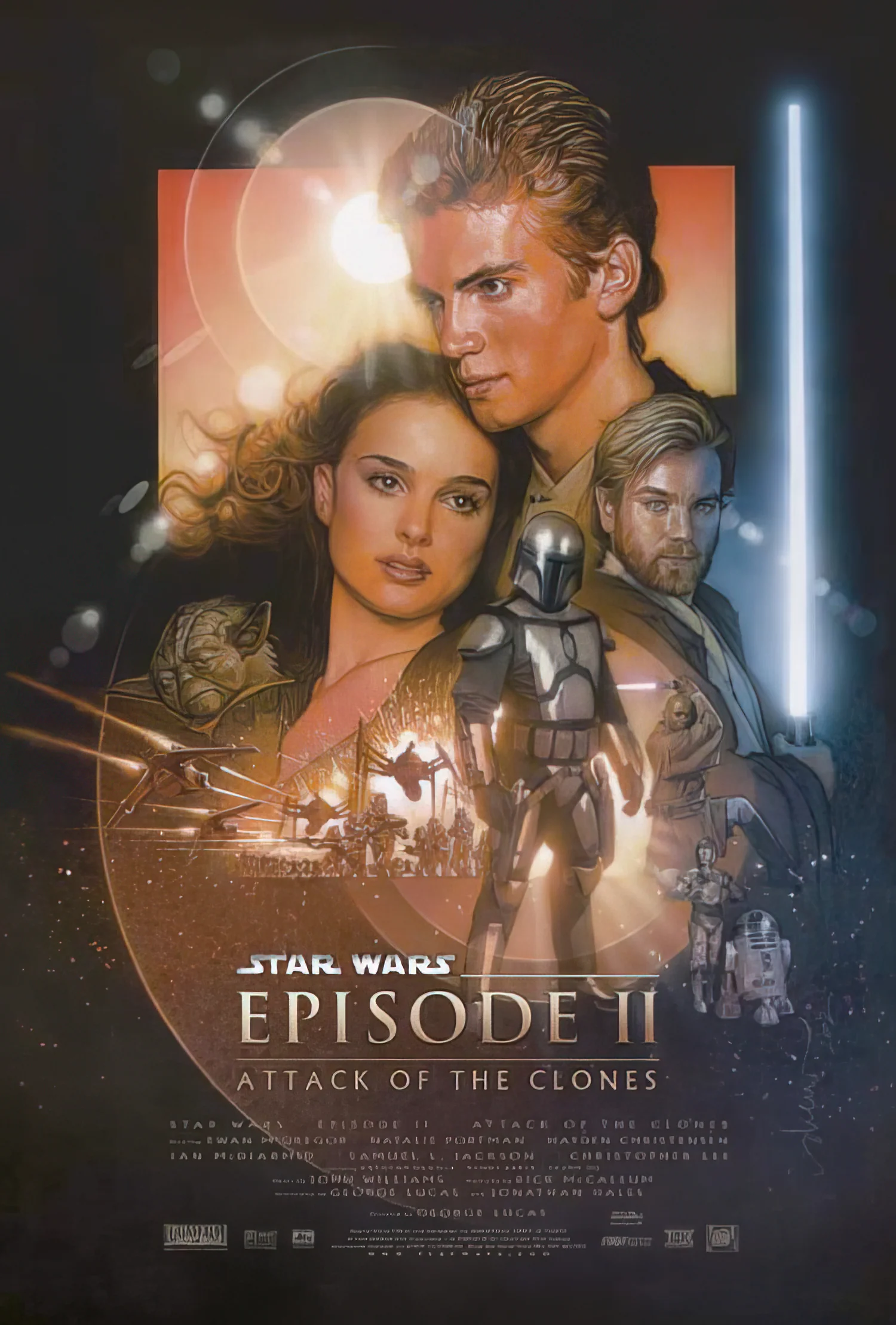Star Wars Episode II Poster