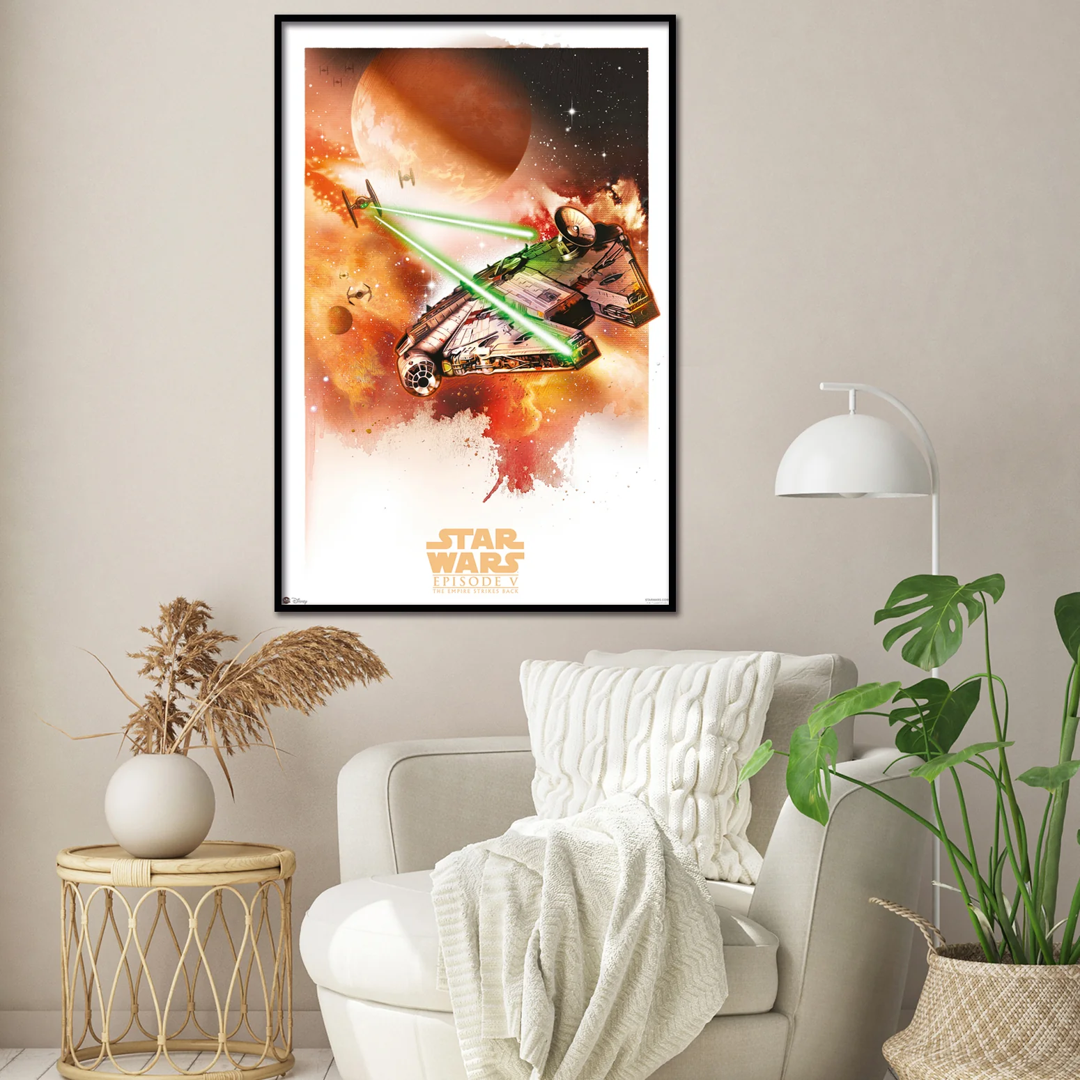 Star Wars Episode V Poster Millenium Falcon - Image 2