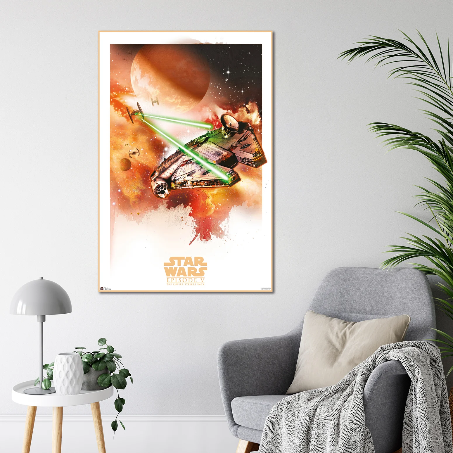 Star Wars Episode V Poster Millenium Falcon - Image 3