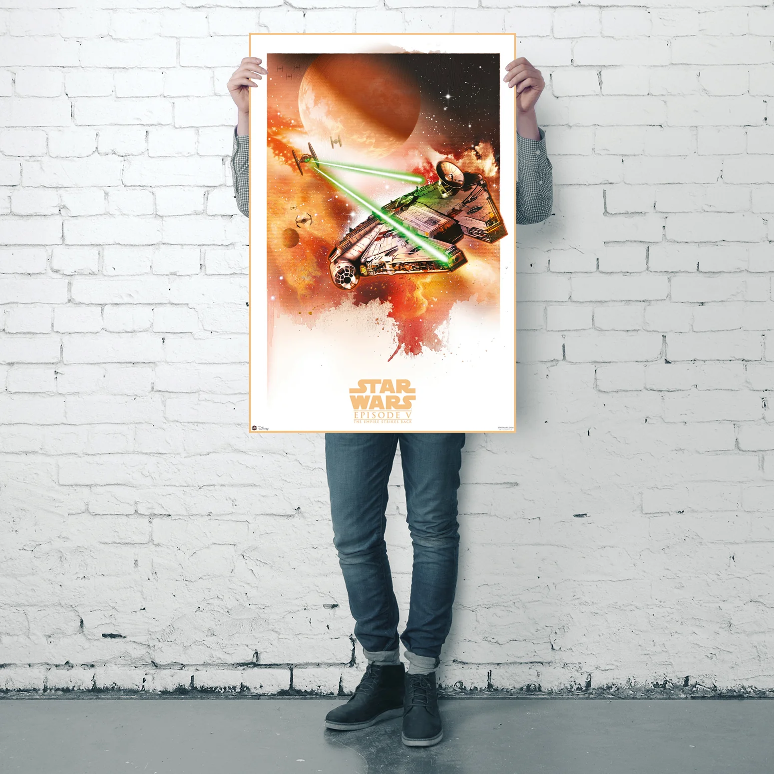 Star Wars Episode V Poster Millenium Falcon - Image 4