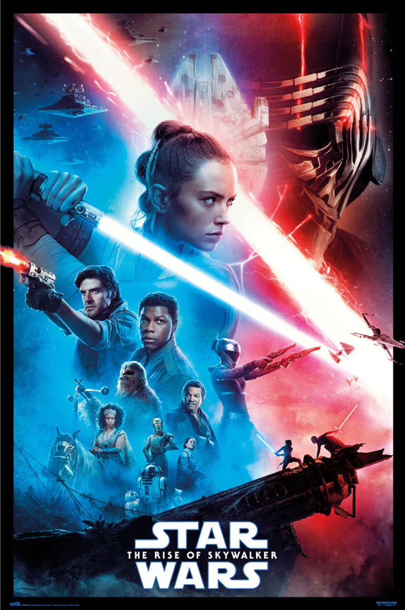 Star Wars Poster 3er-Set Episode VII, VIII, IX - Image 4